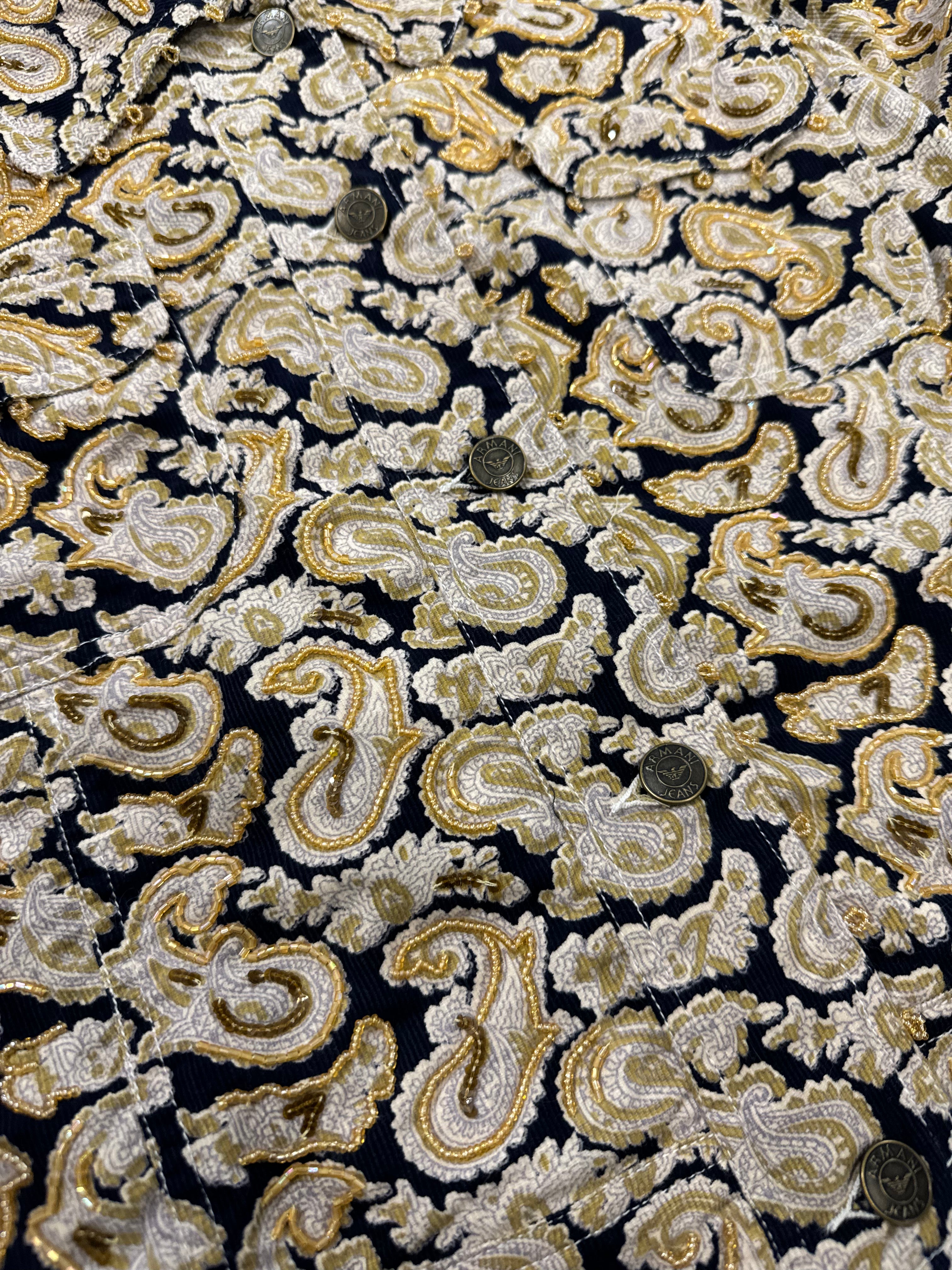 2000s Armani South Inspired Embellished Jacket (XS/S)