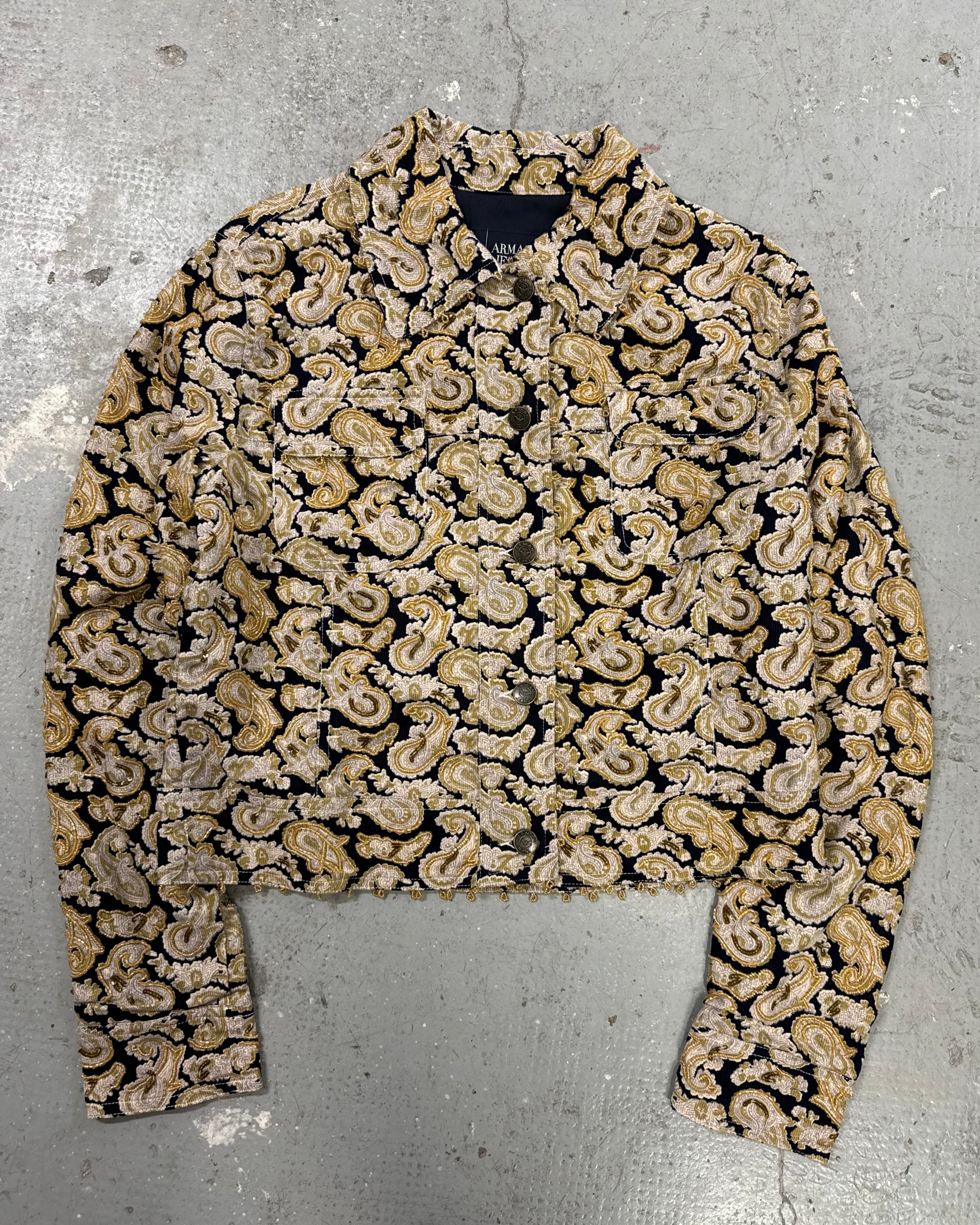 2000s Armani South Inspired Embellished Jacket (XS/S)