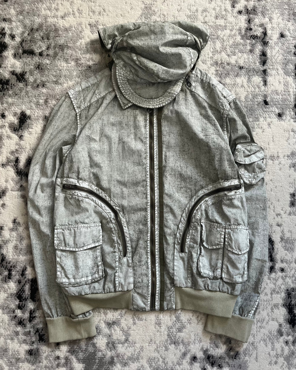 SS2005 Roberto Cavalli Devil's Utility Jacket (S)