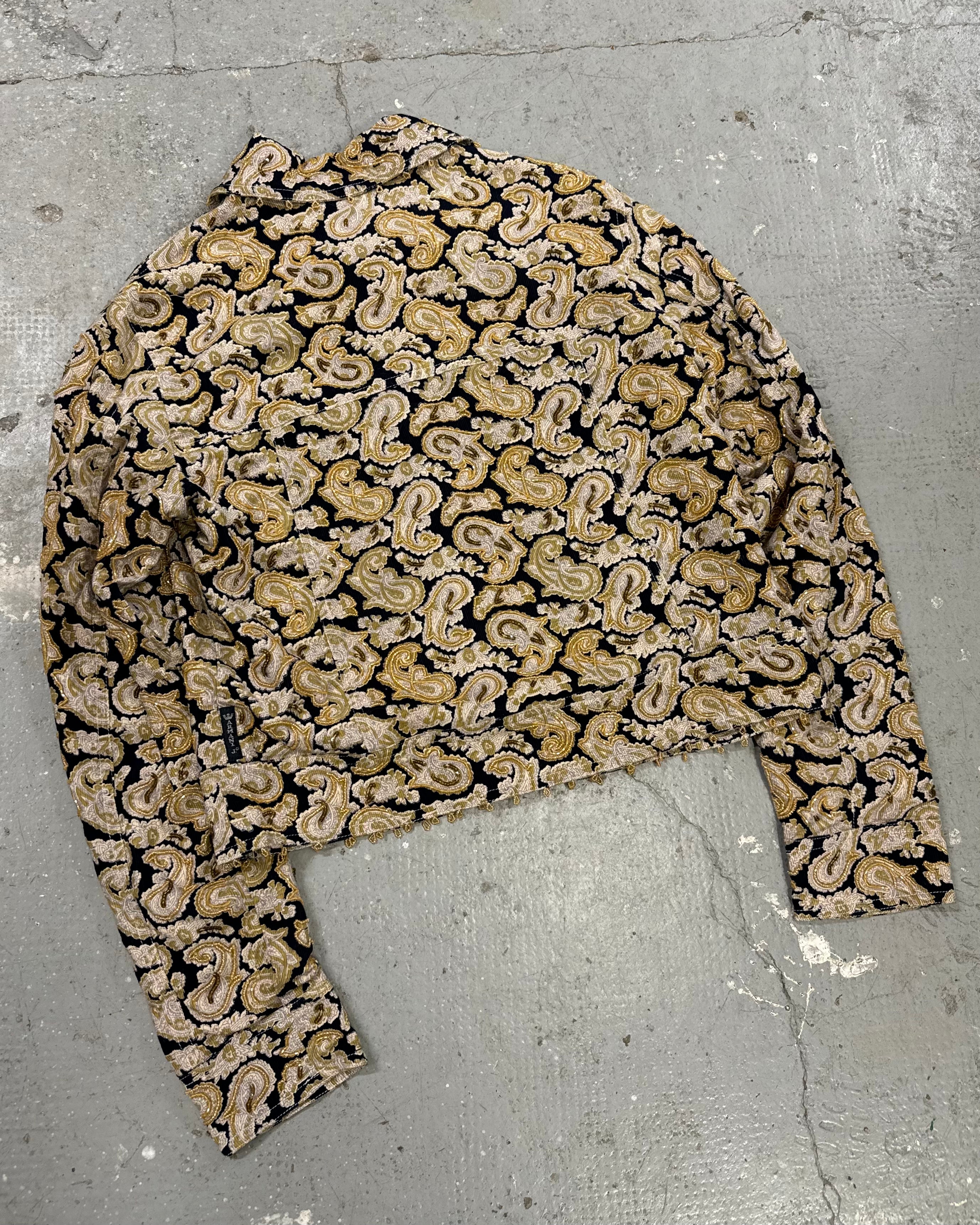 2000s Armani South Inspired Embellished Jacket (XS/S)