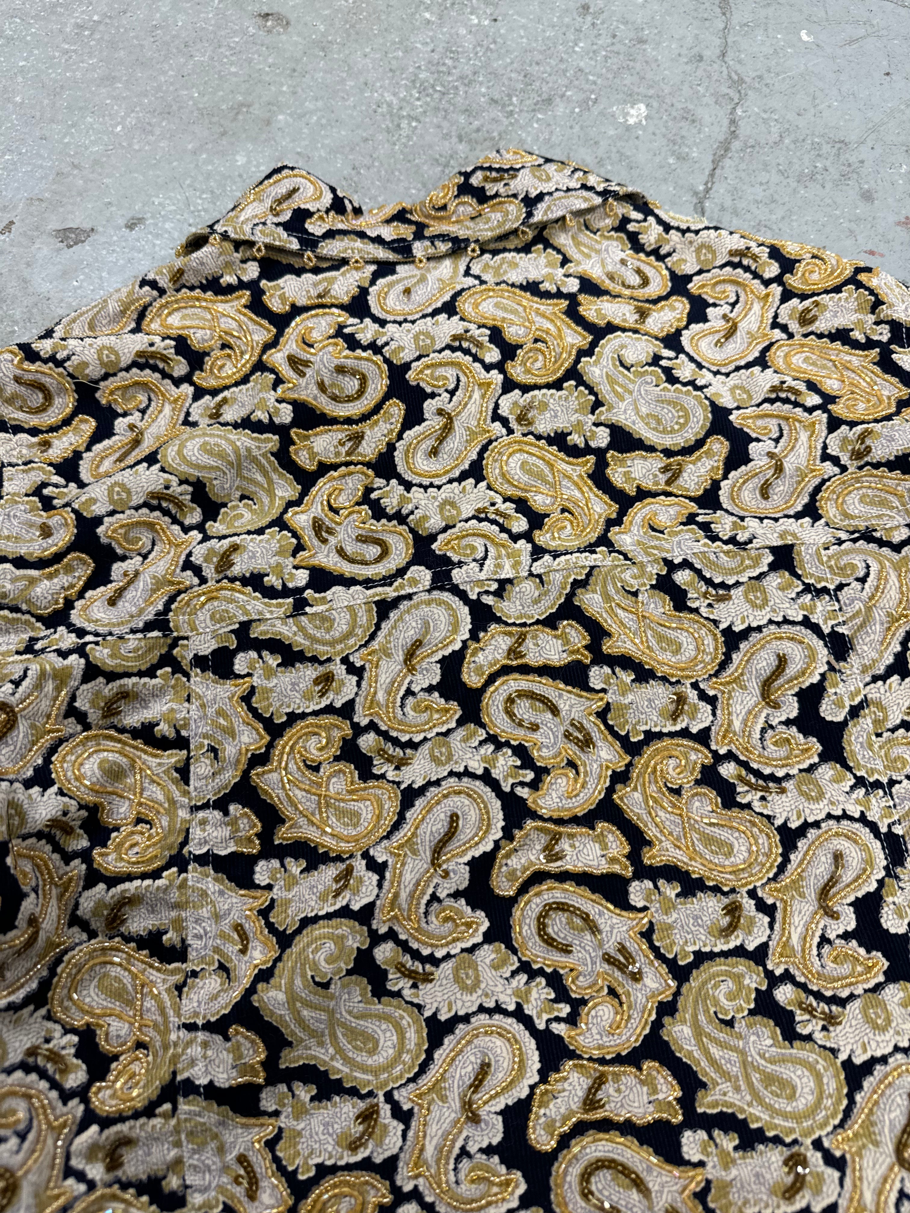 2000s Armani South Inspired Embellished Jacket (XS/S)