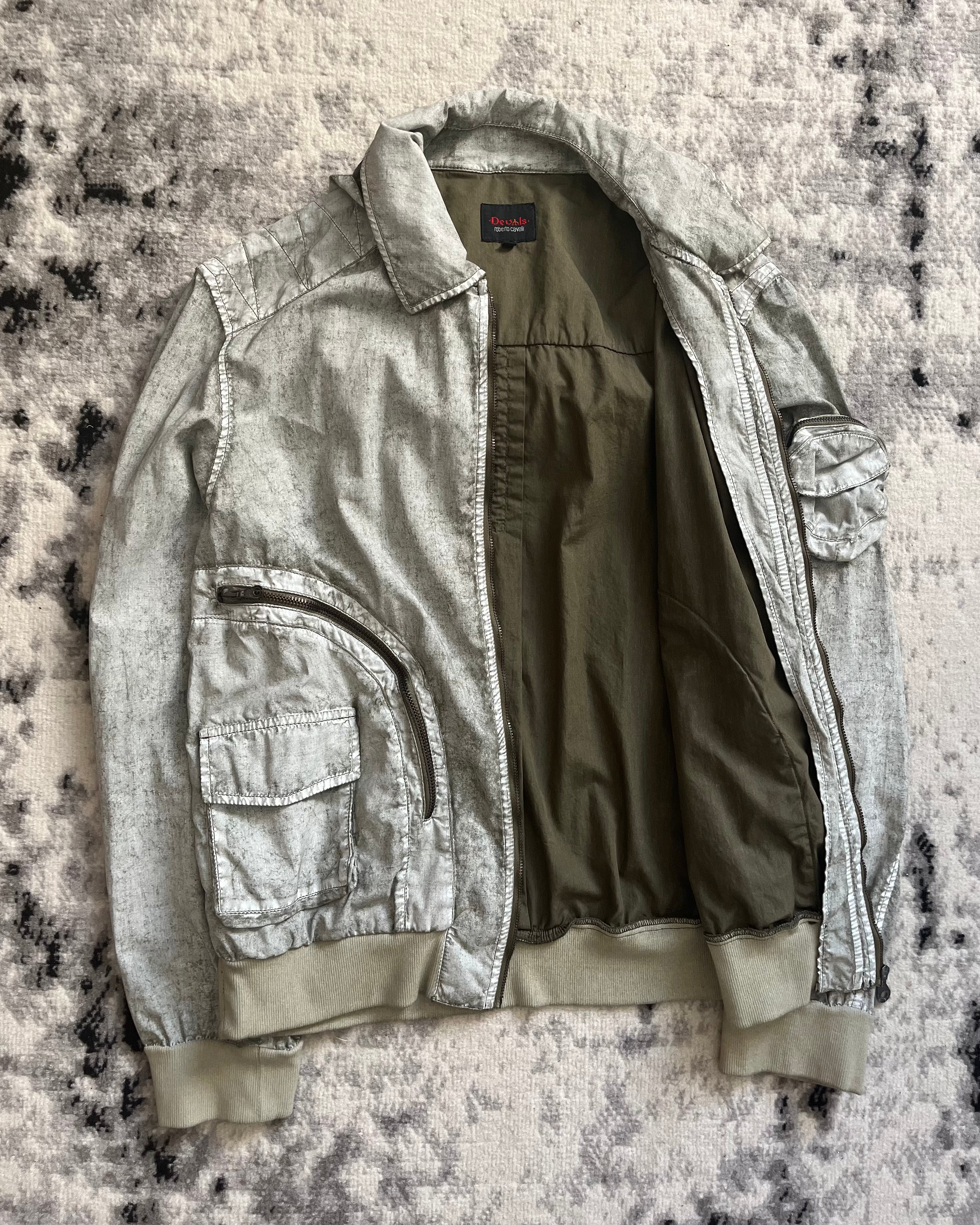 SS2005 Roberto Cavalli Devil's Utility Jacket (S)