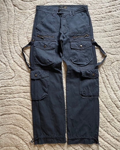 SS2008 Just Cavalli Cargo Bondage Utility Pants (L)