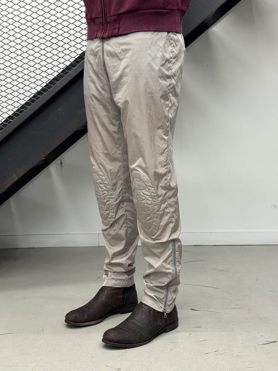 SS2000 Prada Sport Light Grey Nylon Zip-Off Pants WCMdmsq 3