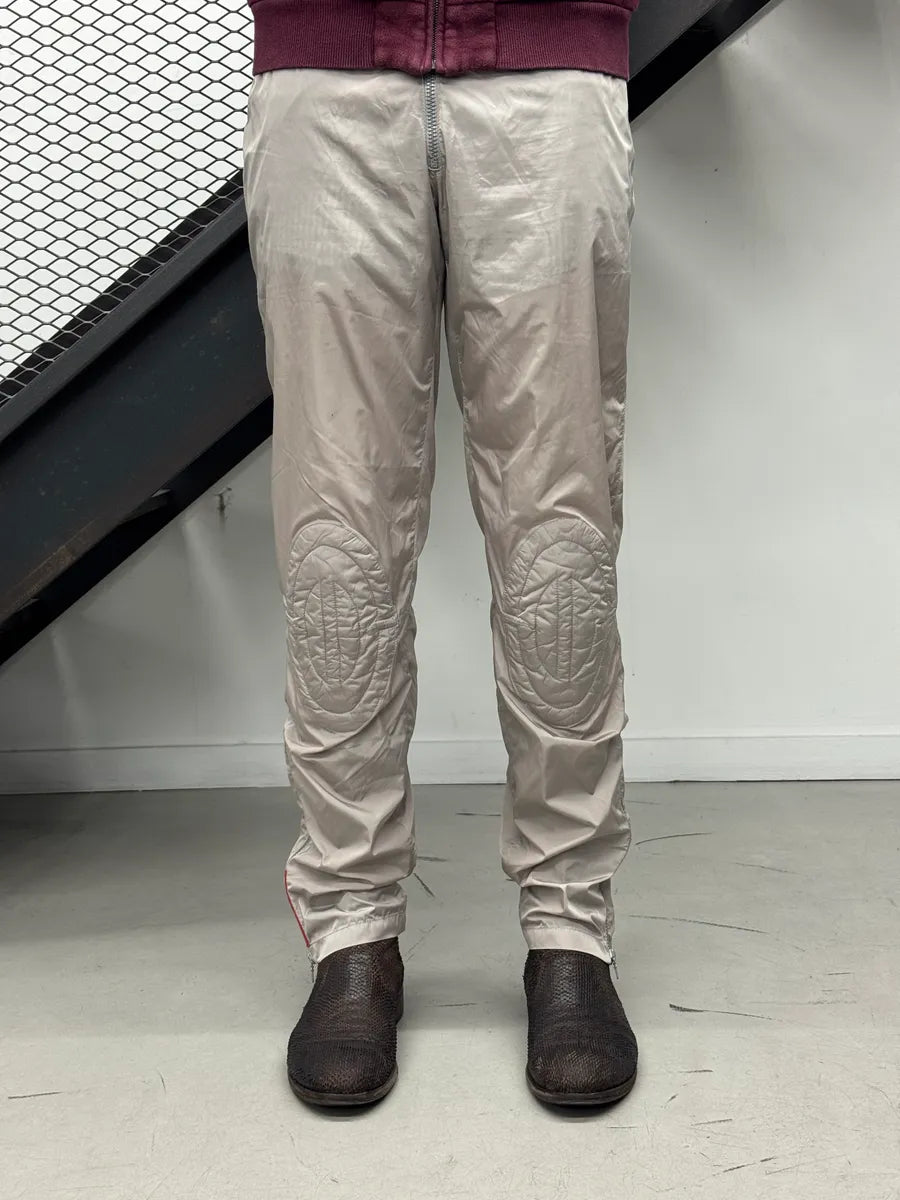 SS2000 Prada Sport Light Grey Nylon Zip-Off Pants WCMdmsq 2