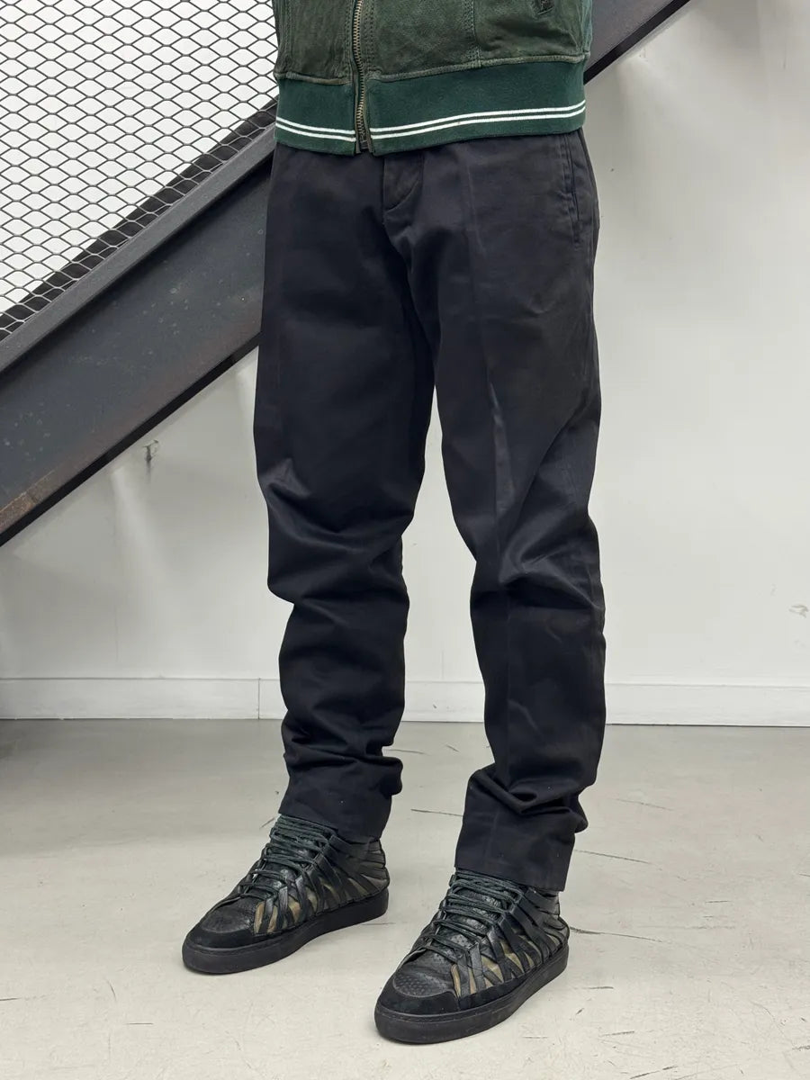 SS2002 Prada Black Tailored Pants xBjIdDAs 2