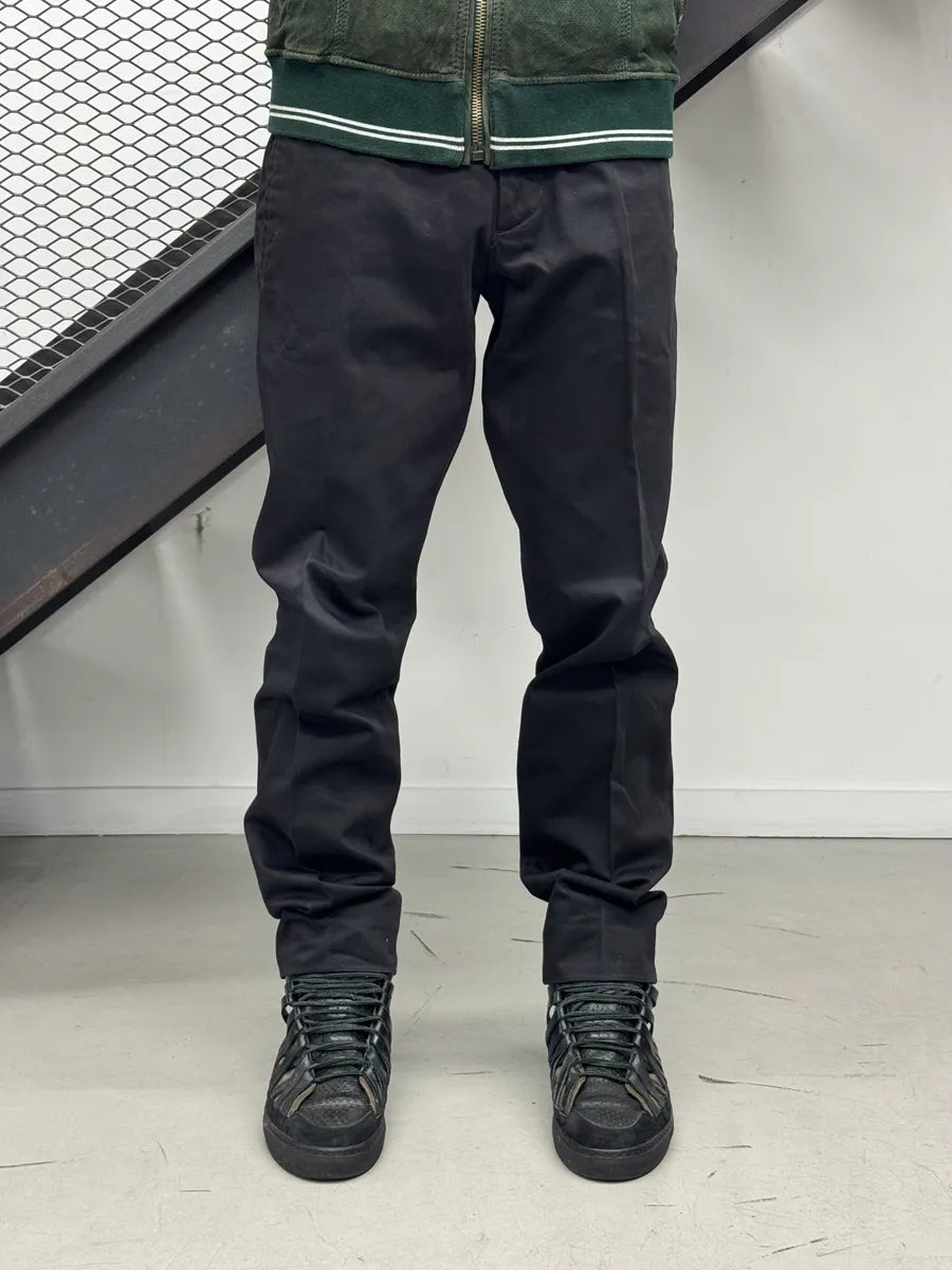 SS2002 Prada Black Tailored Pants xBjIdDAs 1
