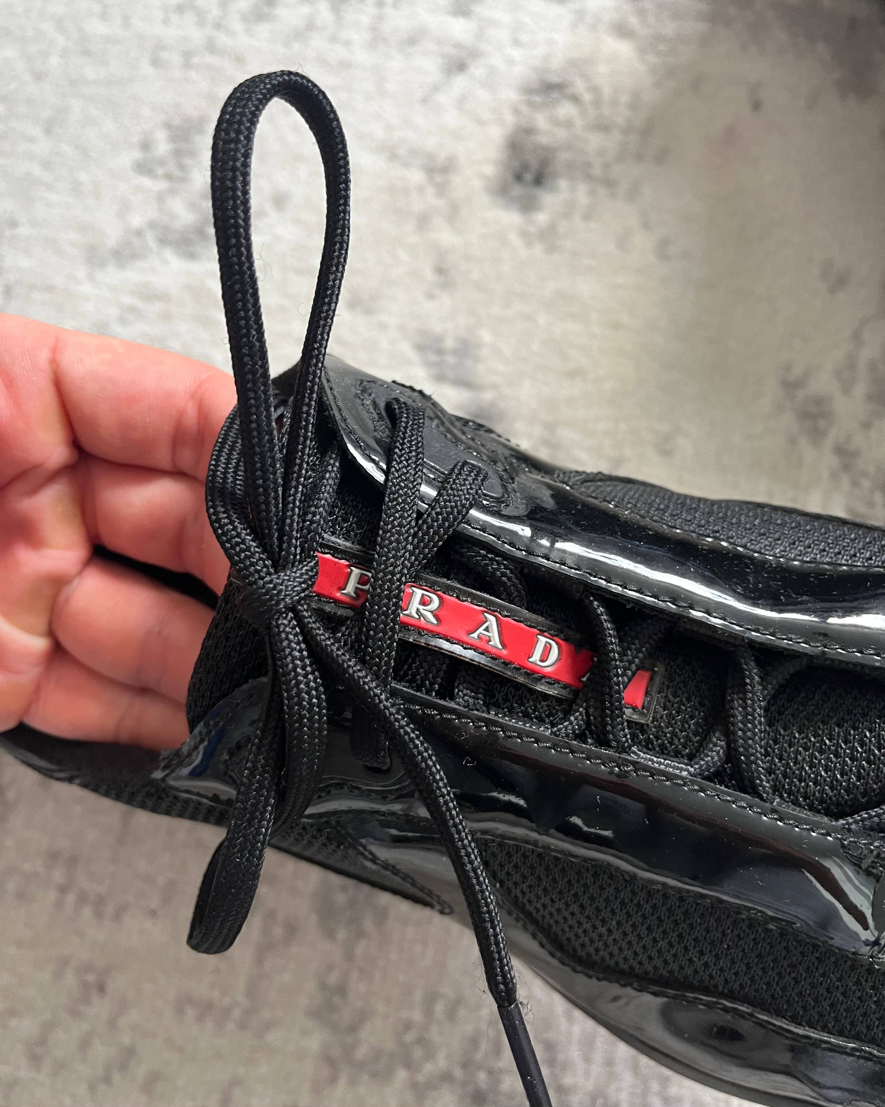 Prada America's Cup Satin Black (46eu/12us)