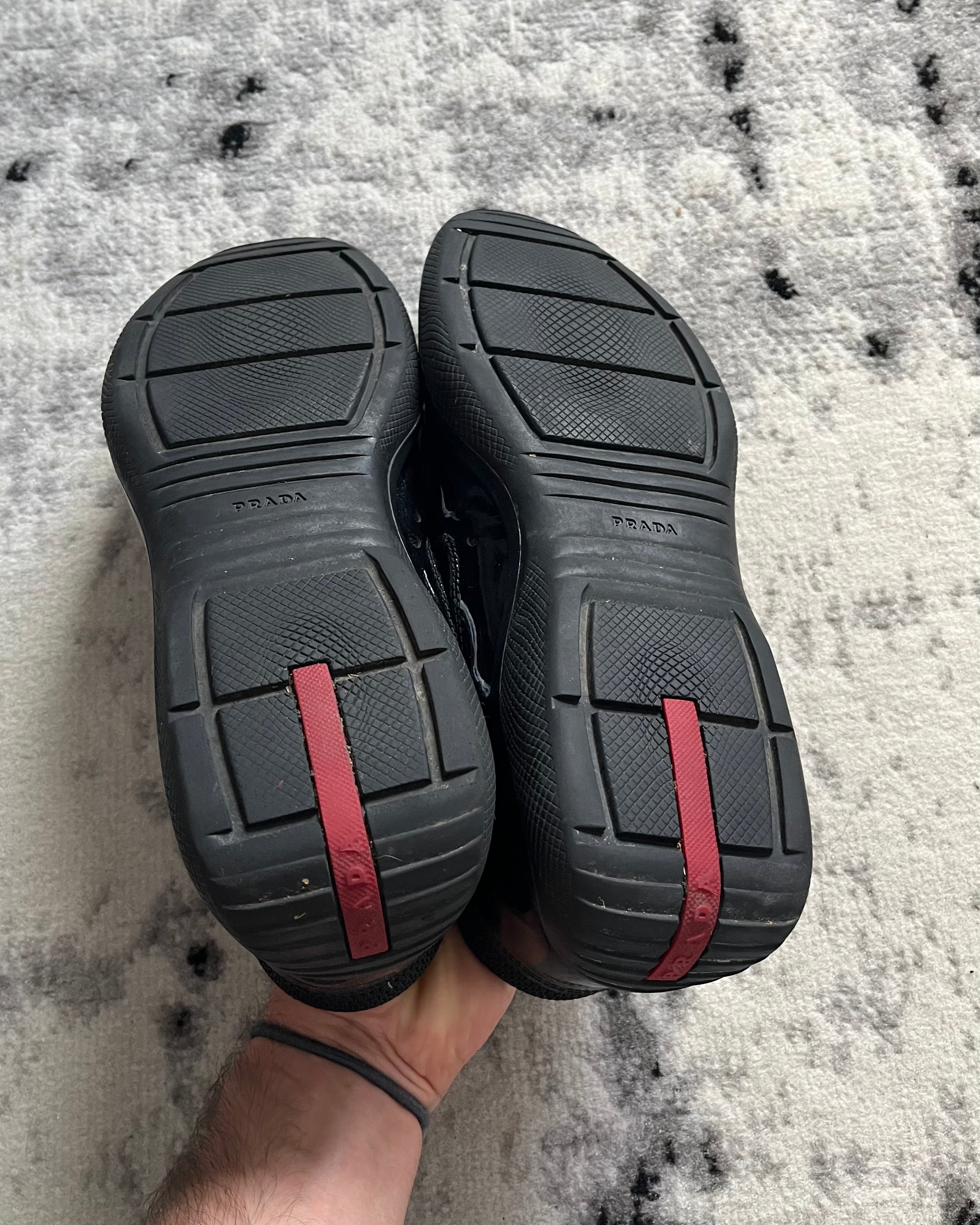 Prada America's Cup Satin Black (46eu/12us)