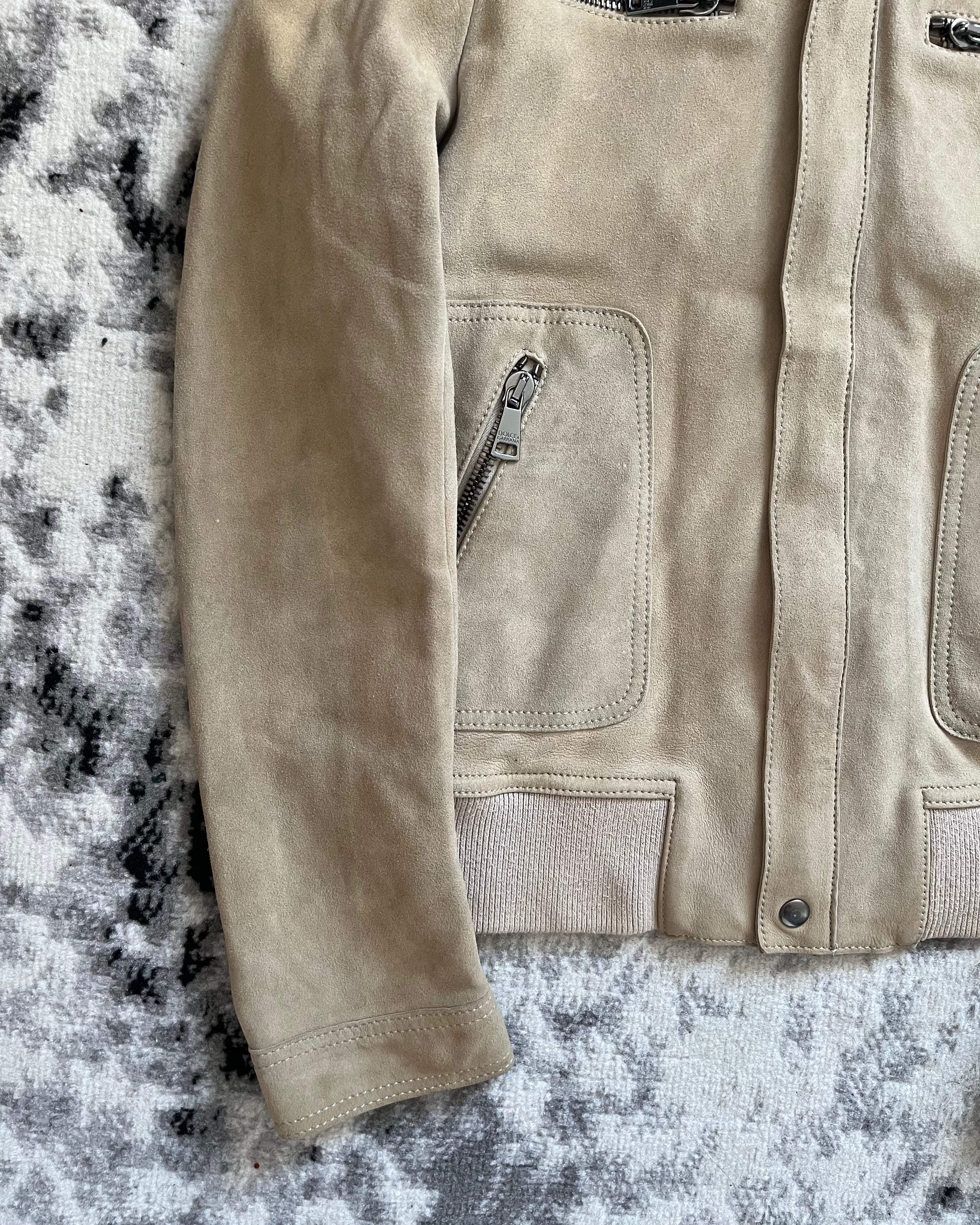 AW00 Dolce & Gabbana Lambskin Rock Jacket (M)