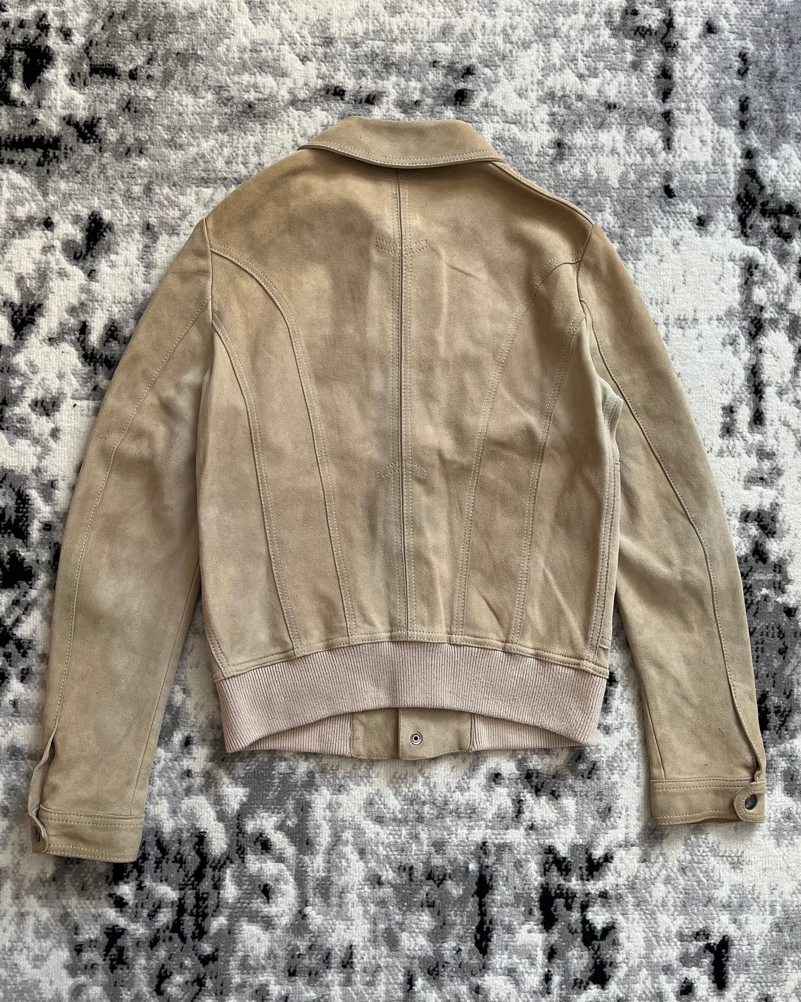 AW00 Dolce & Gabbana Lambskin Rock Jacket (M)