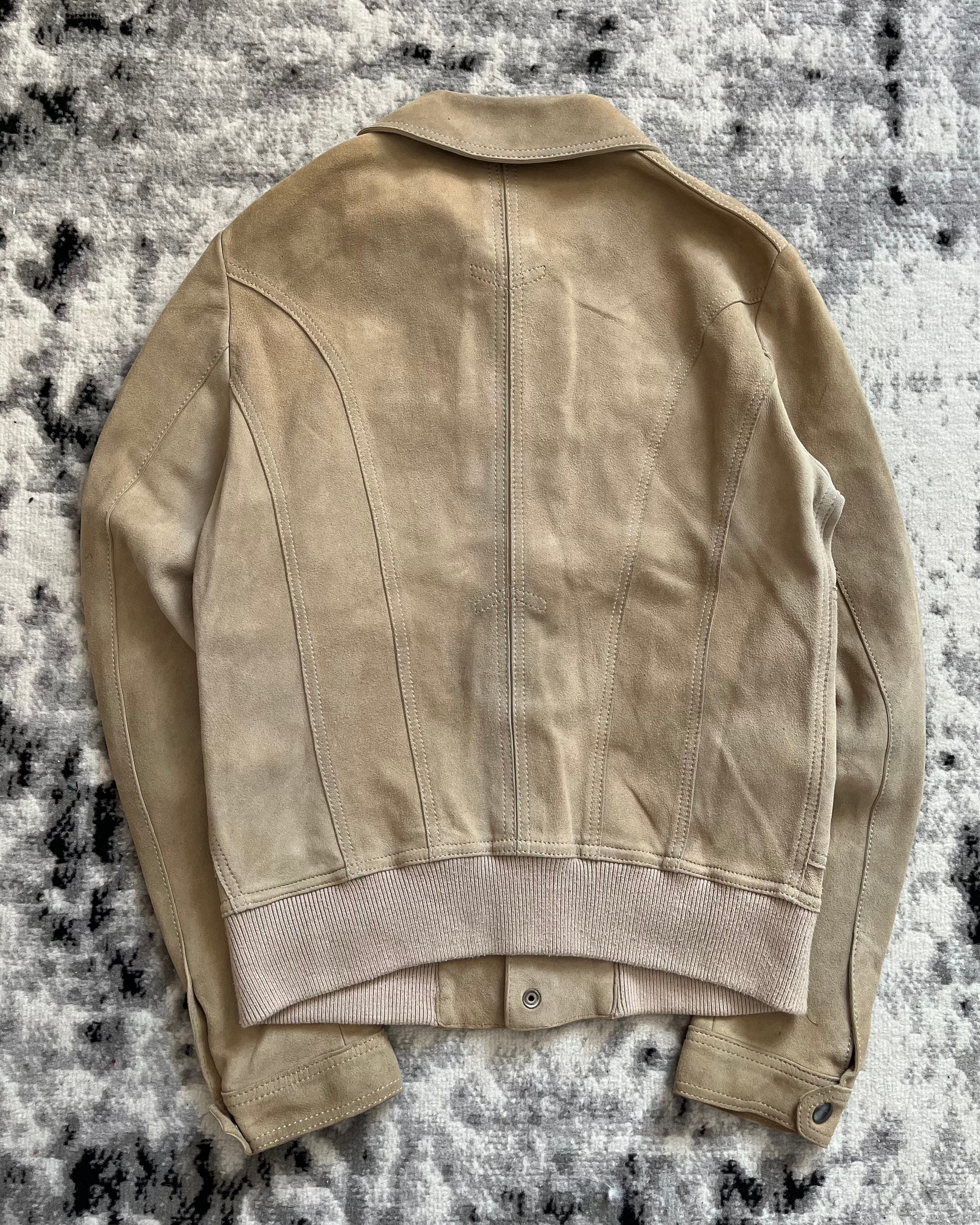 AW00 Dolce & Gabbana Lambskin Rock Jacket (M)