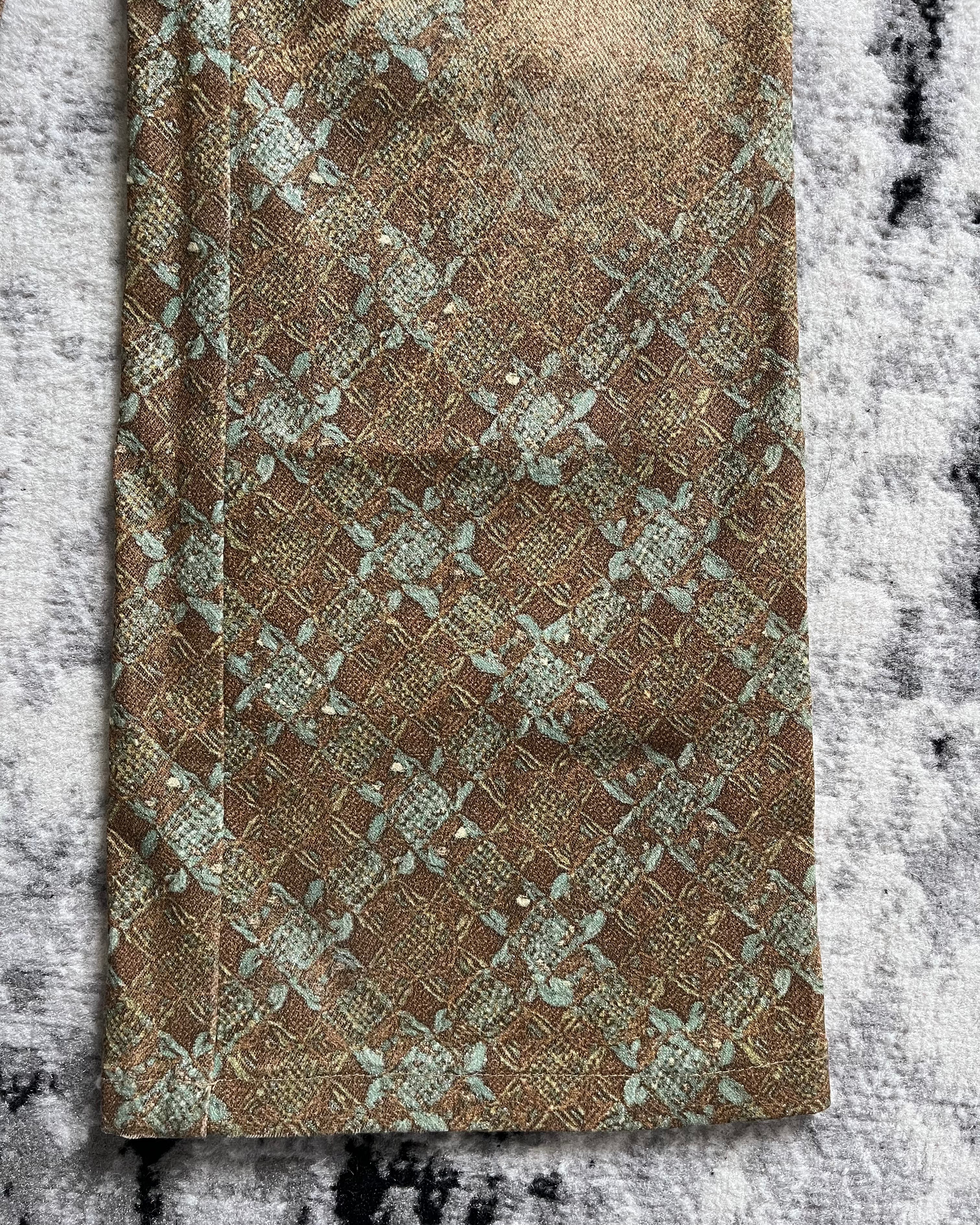 AW98 ロベルト カヴァリ ロイヤル モザイク パンツ (S)