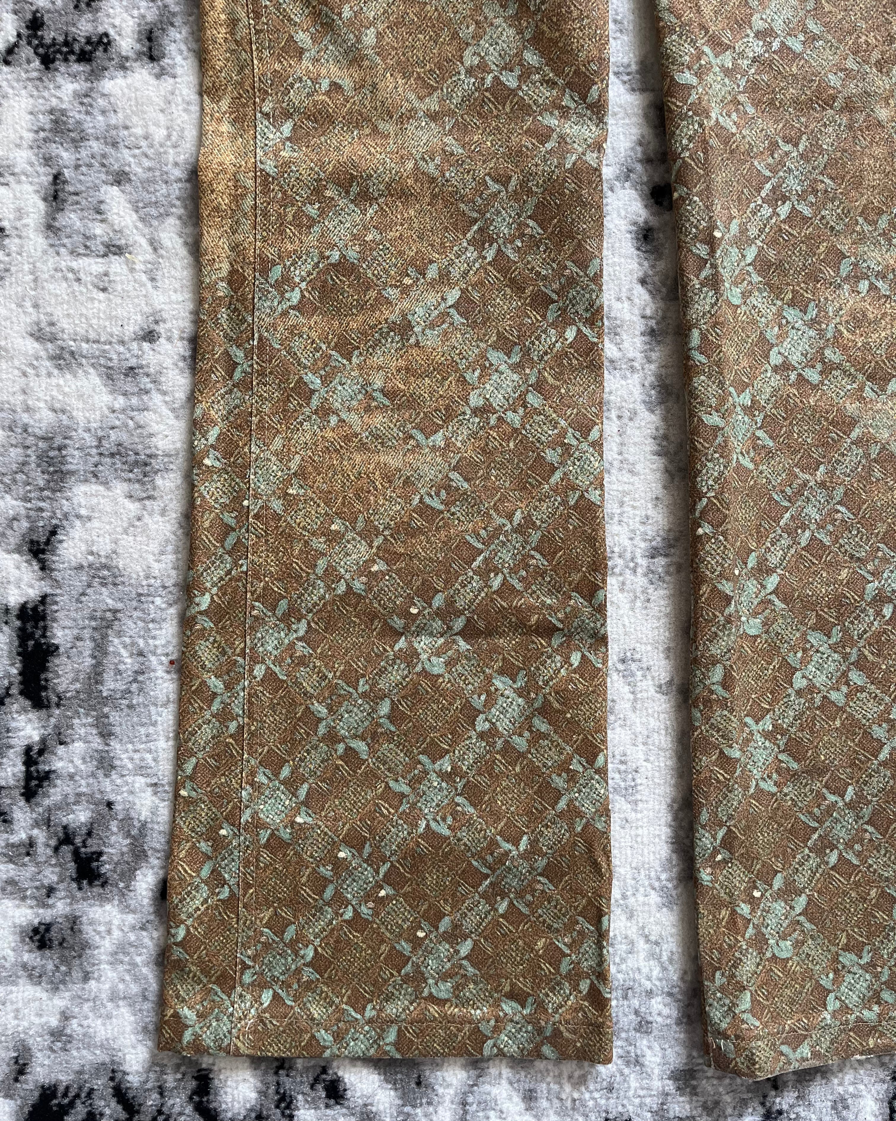 AW98 ロベルト カヴァリ ロイヤル モザイク パンツ (S)