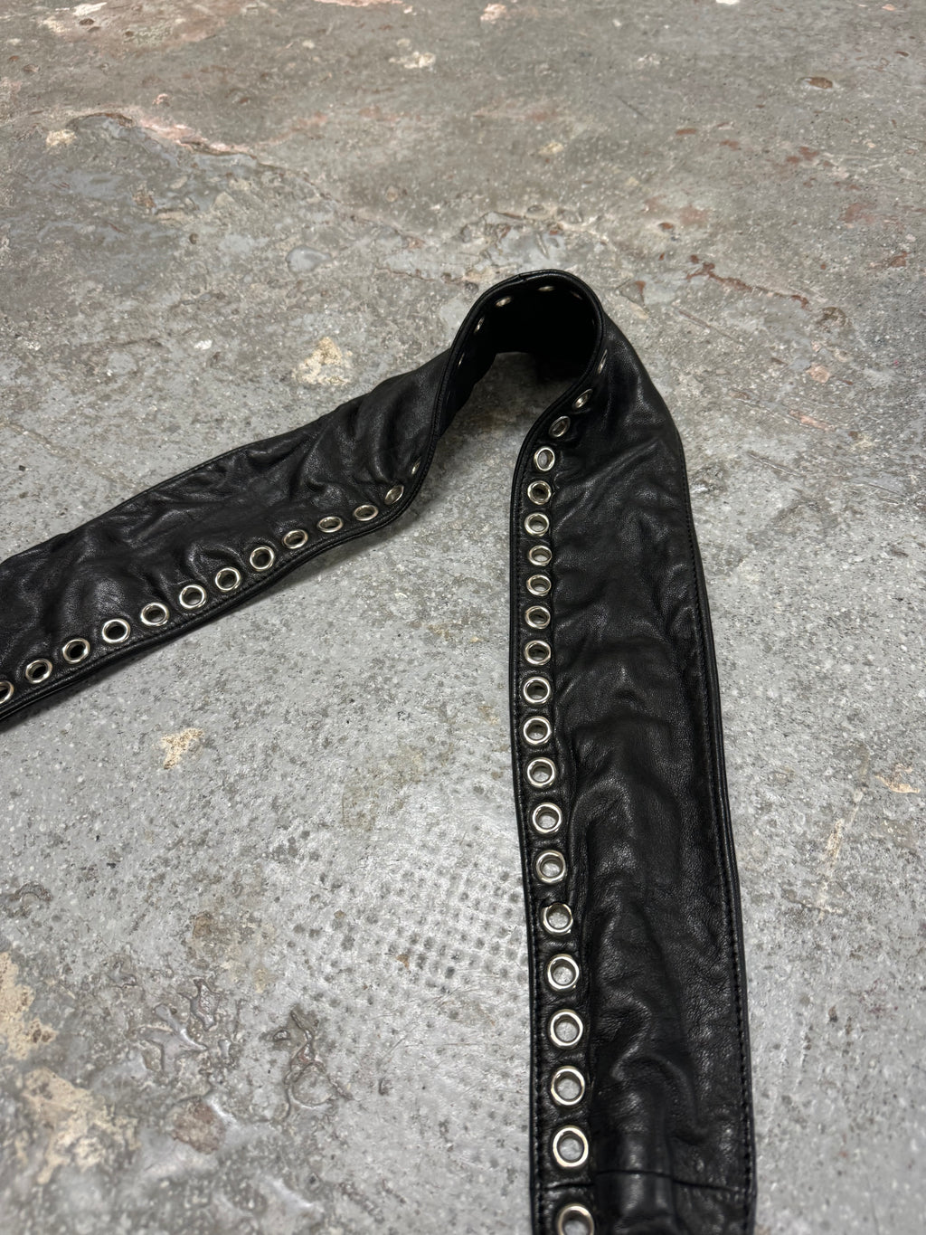 Marni Rock Embellished Black Leather Metallic Avant-Garde Bag (OS)