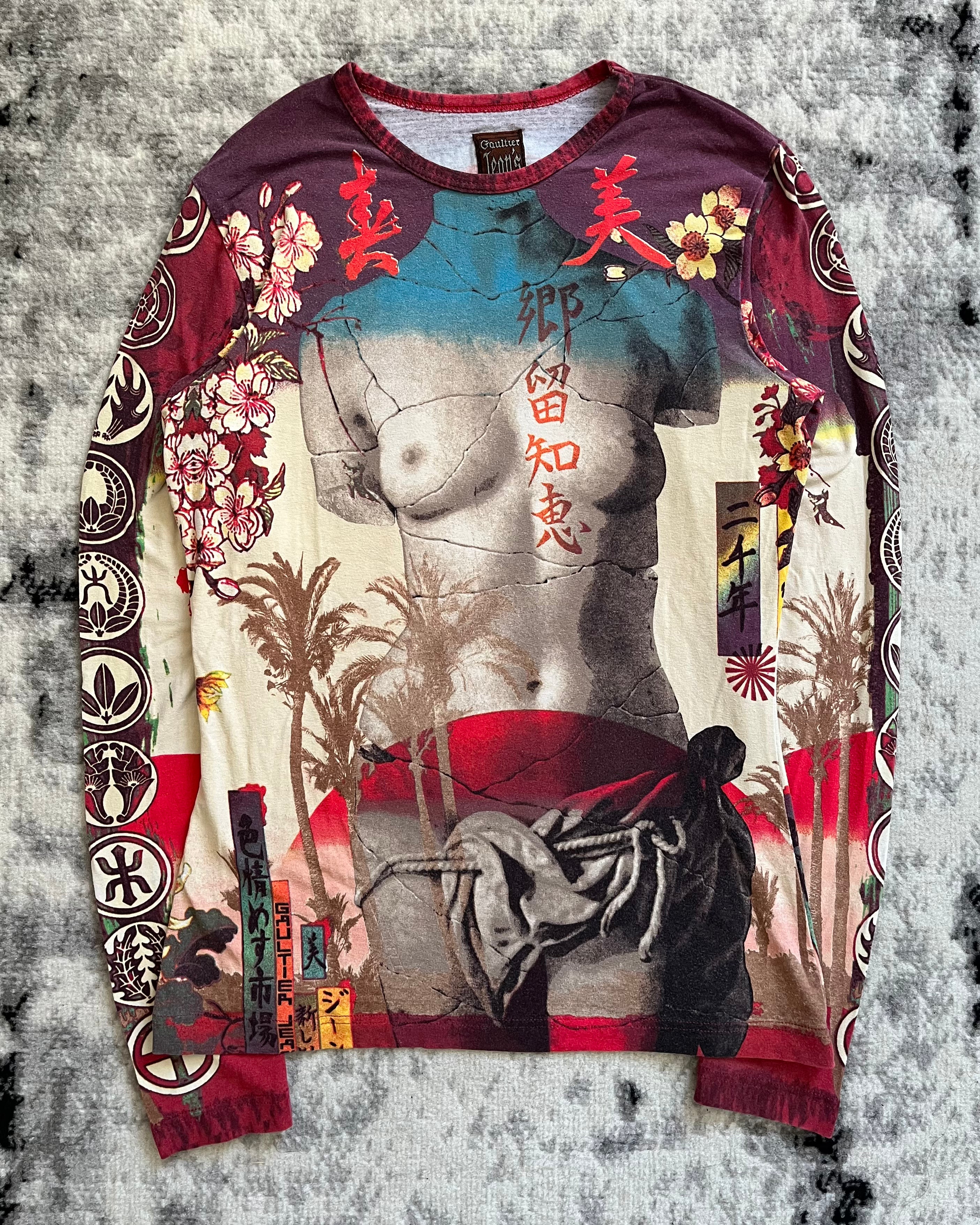 FW99 Jean Paul Gaultier "Jeans" Venus de Milo Longsleeves (XS/S)
