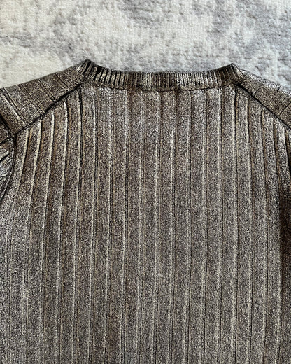 00s Prada Silver Wool/Cashmere Sweater (XS/S)