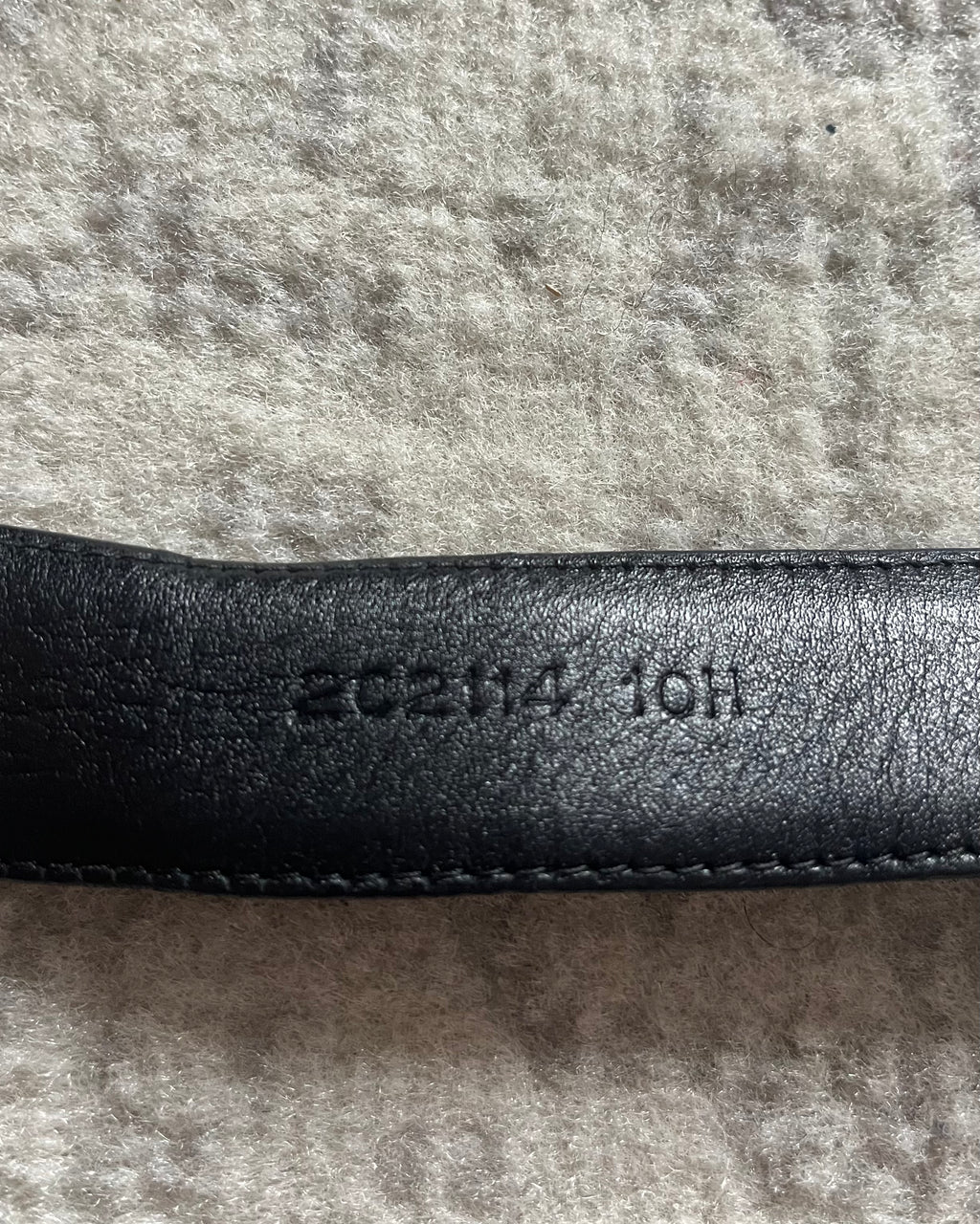 プラダ純正クロコダイルレザーベルト