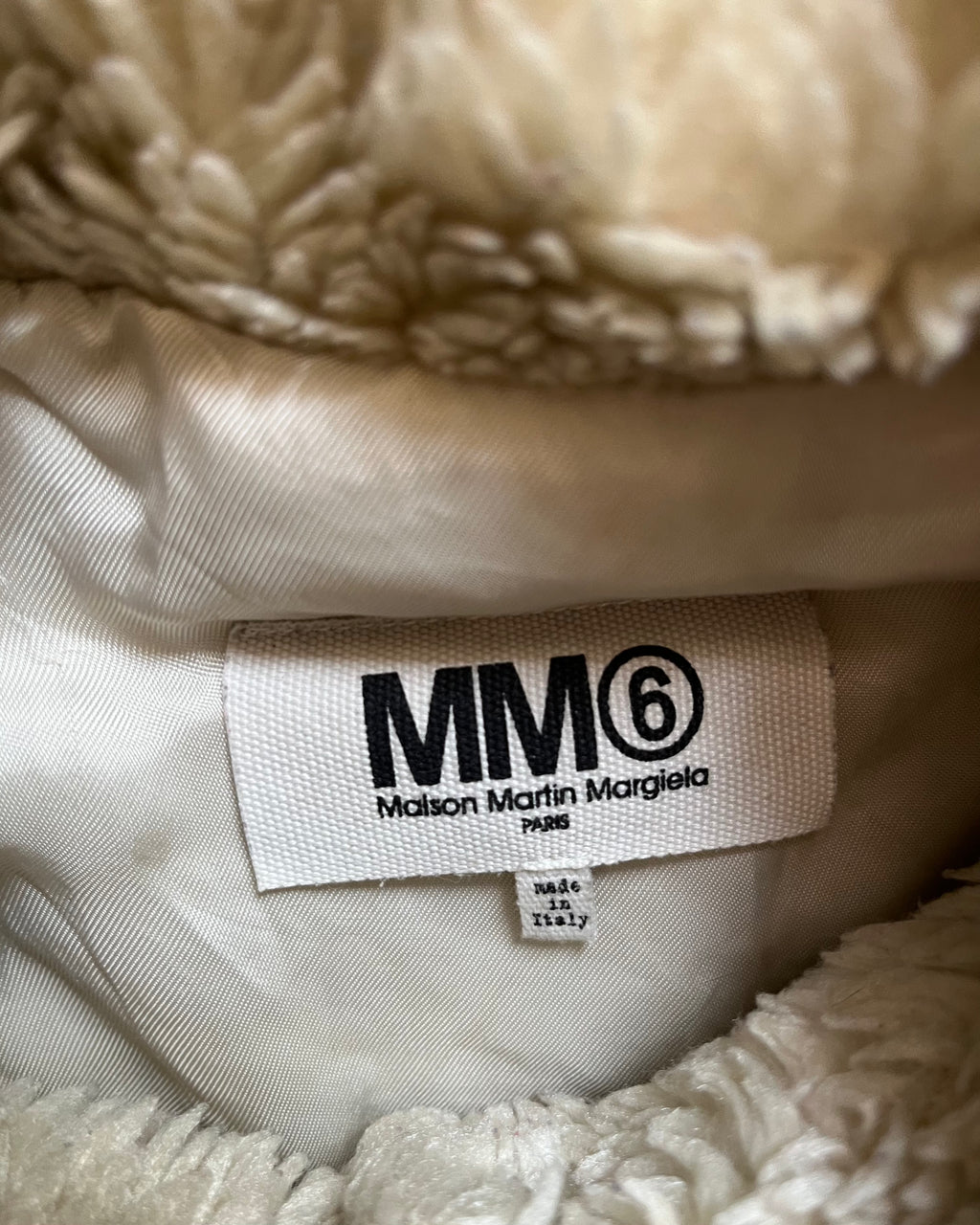 メゾン マルジェラ - MM6 2 in 1 ファー デニム ジャケット (M)