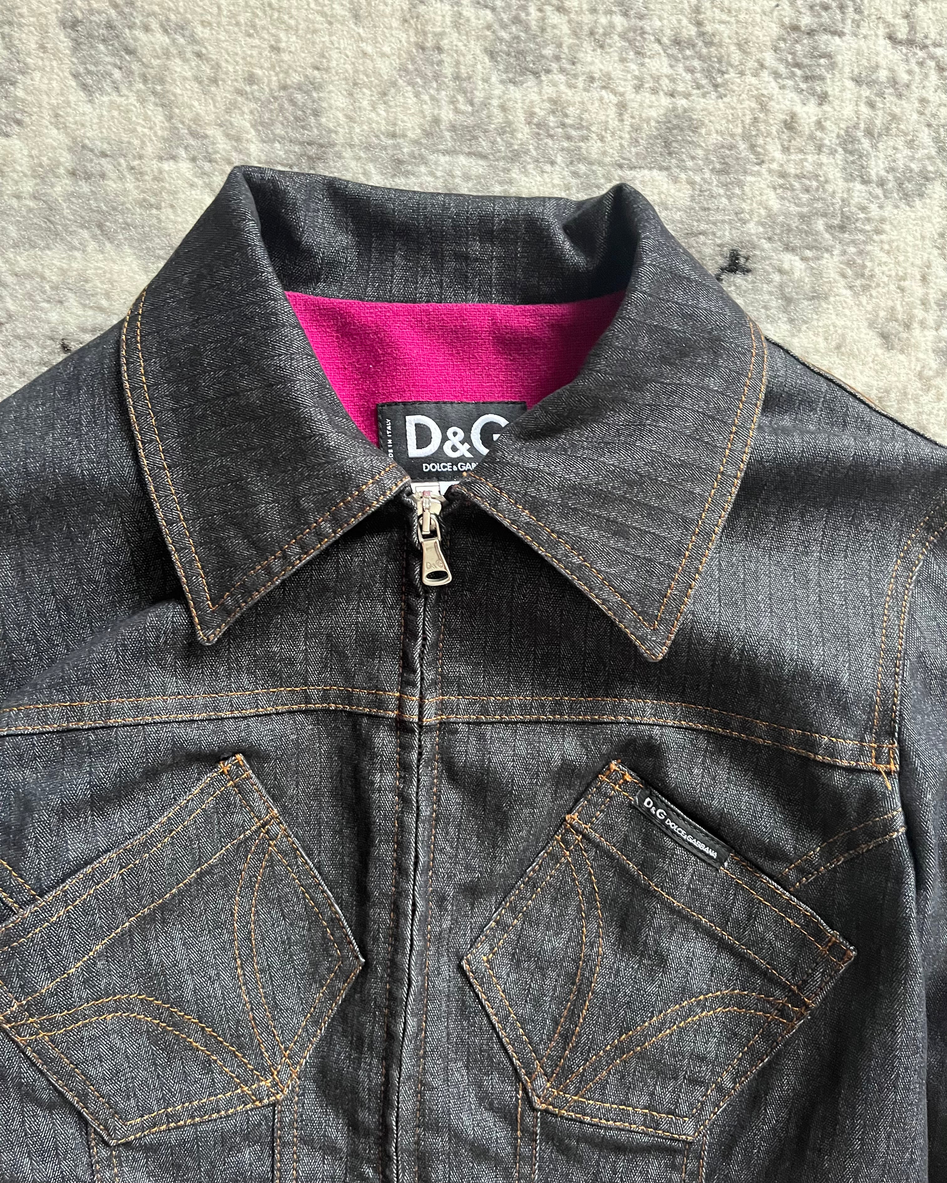 00年代 ドルチェ&amp;ガッバーナ デニムジャケット(S)