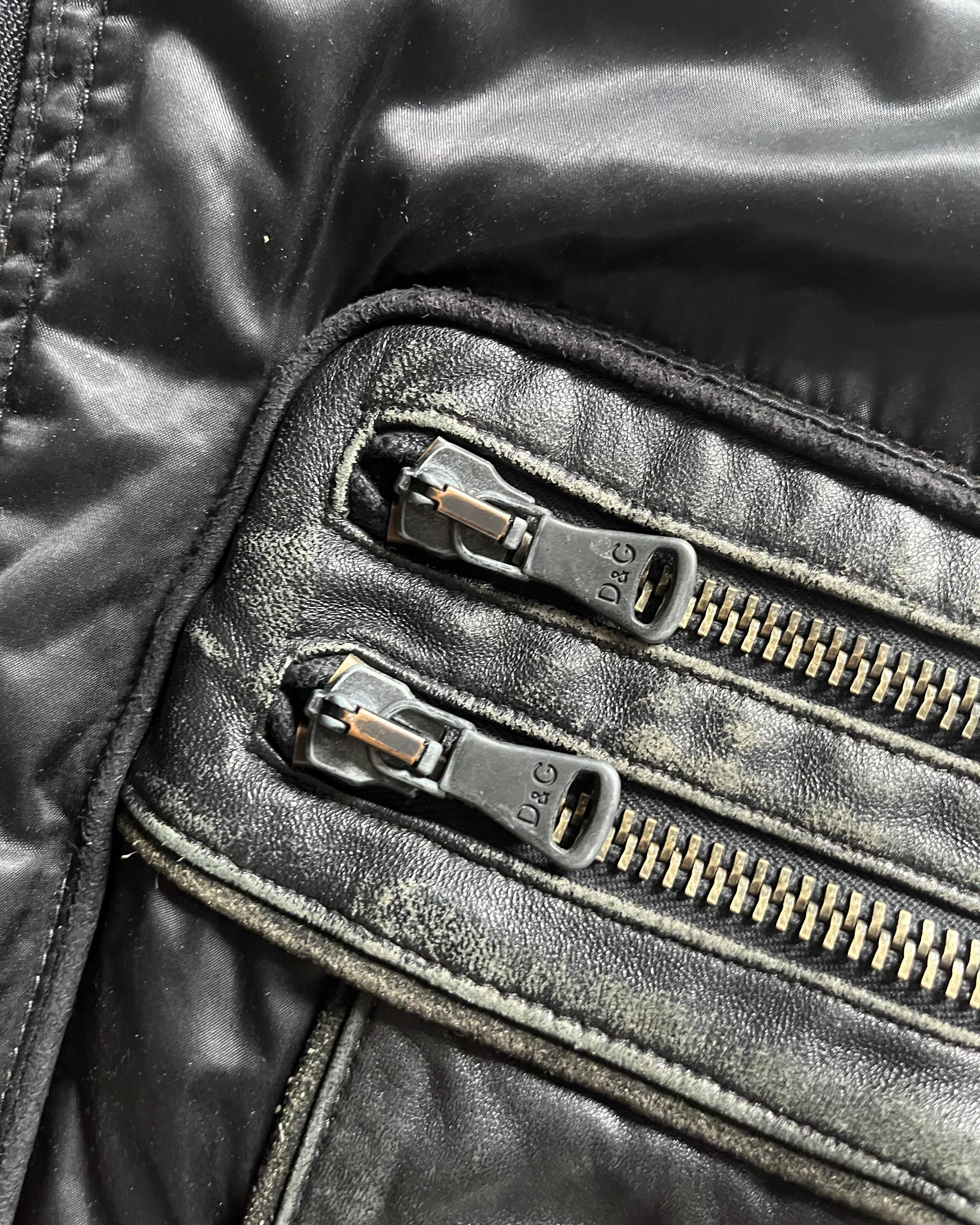 AW07 ドルチェ＆ガッバーナ ユーティリティ スパイ ジャ​​ケット (S/M)