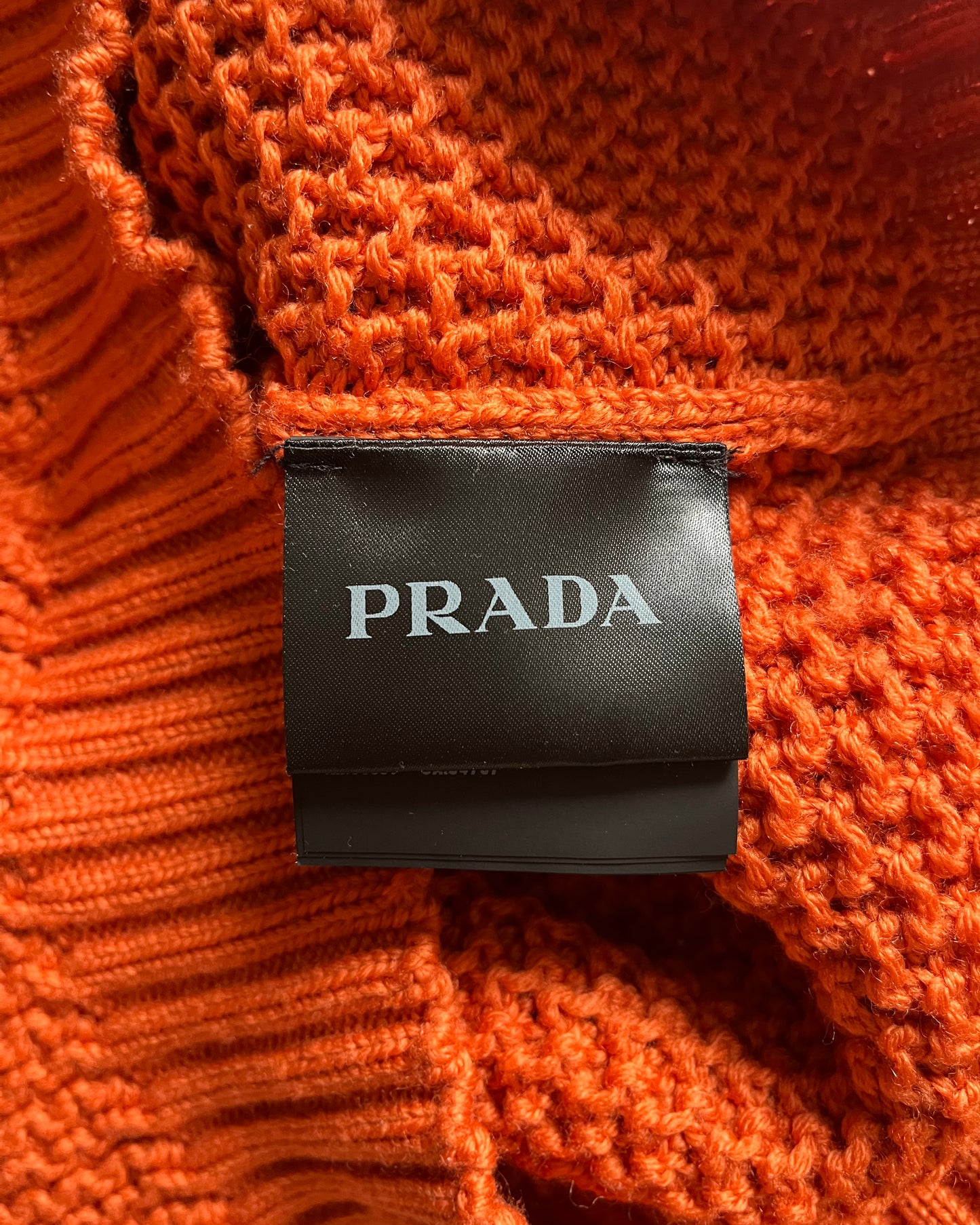 AW20 Prada Orange Wool Sweater (M/L)