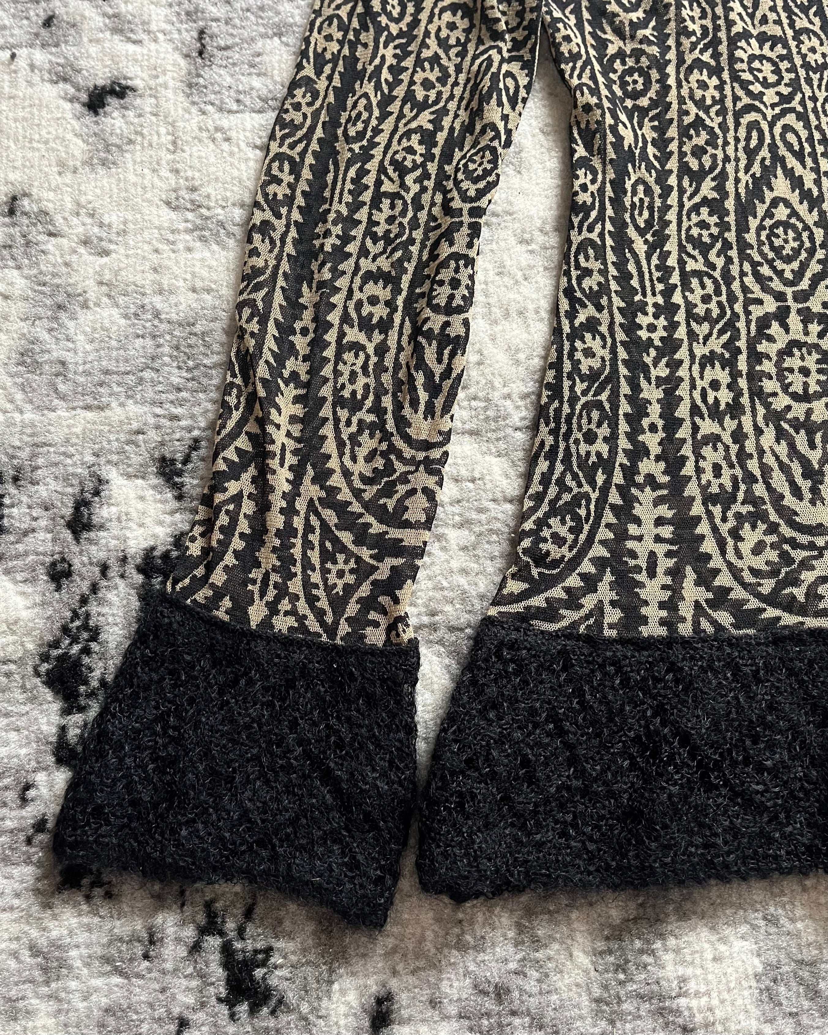 90s Jean Paul Gaultier Maille Arabic Turtleneck