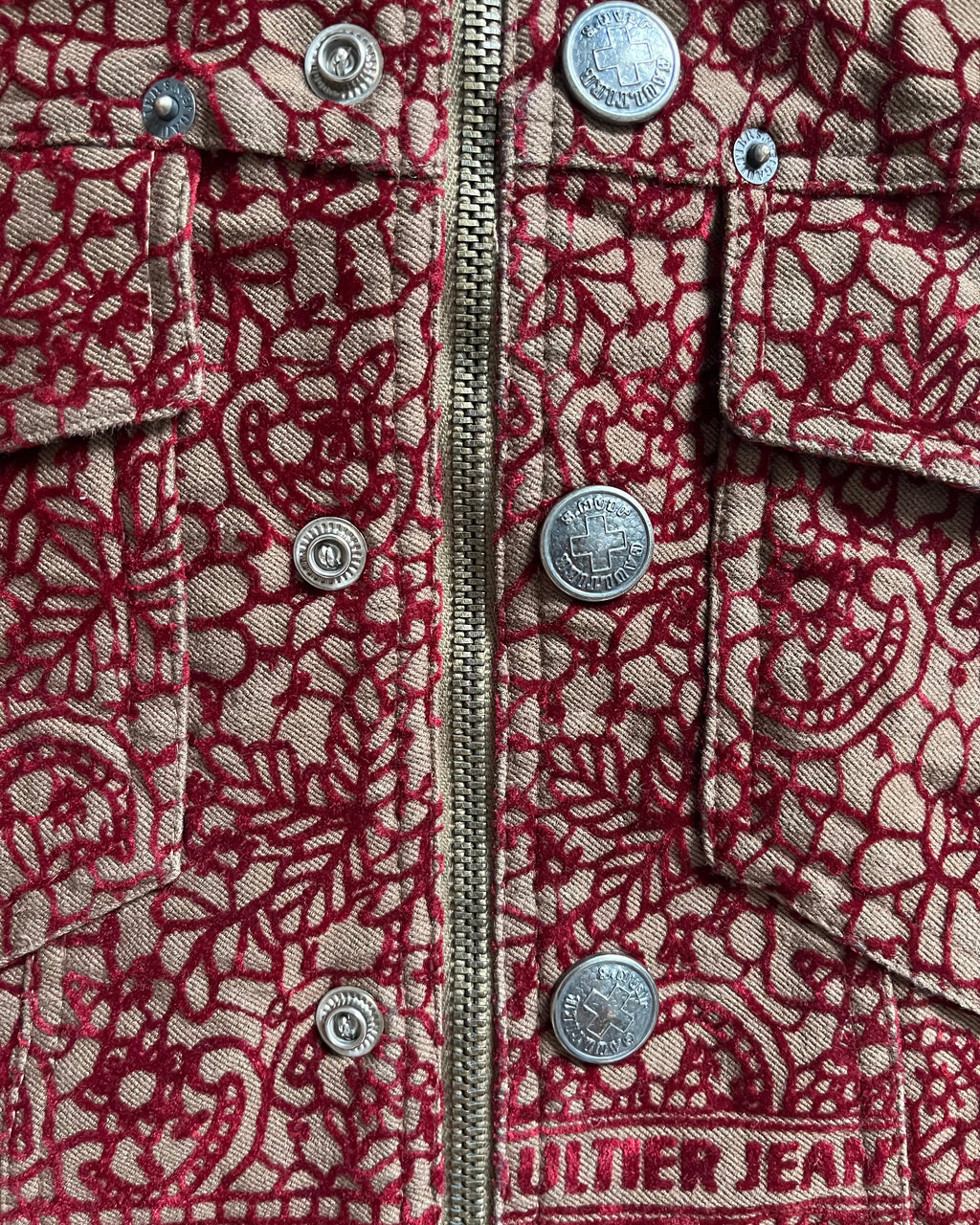 90s Jean Paul Gaultier Glamour Velvet Full Set