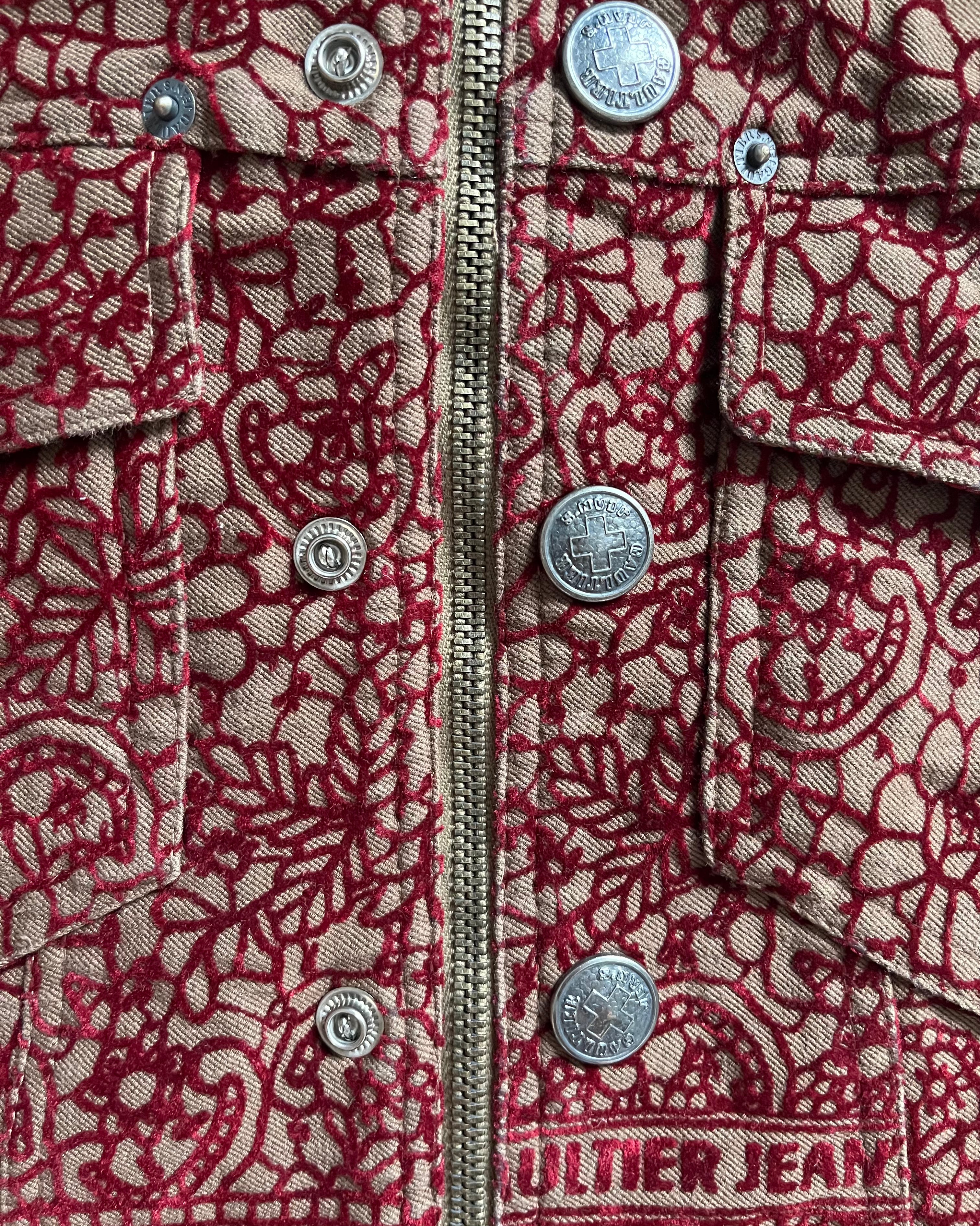 90s Jean Paul Gaultier Glamour Velvet Full Set