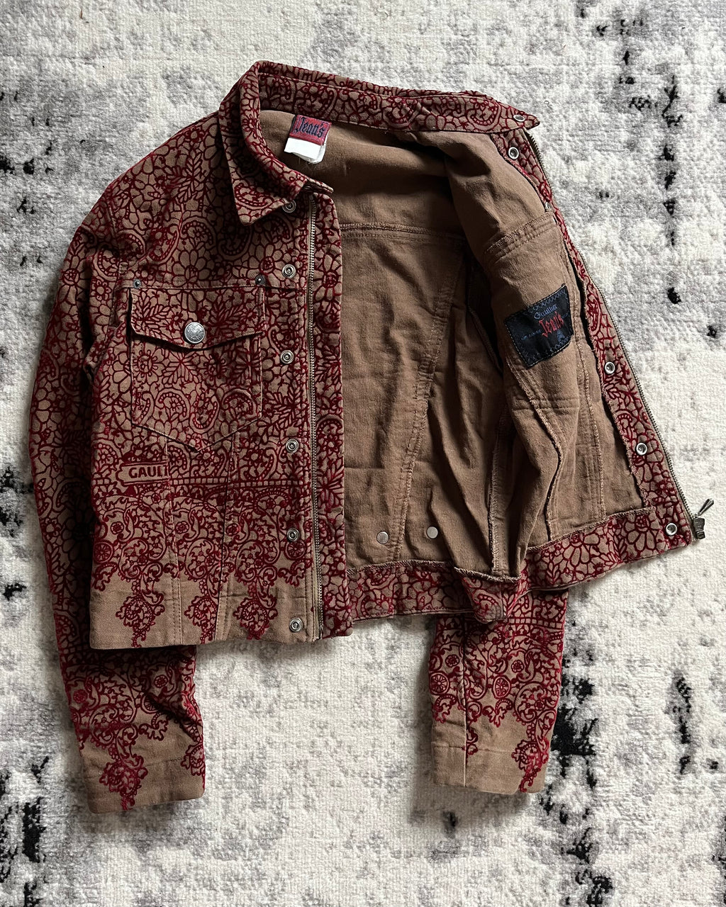 90s Jean Paul Gaultier Glamour Velvet Full Set