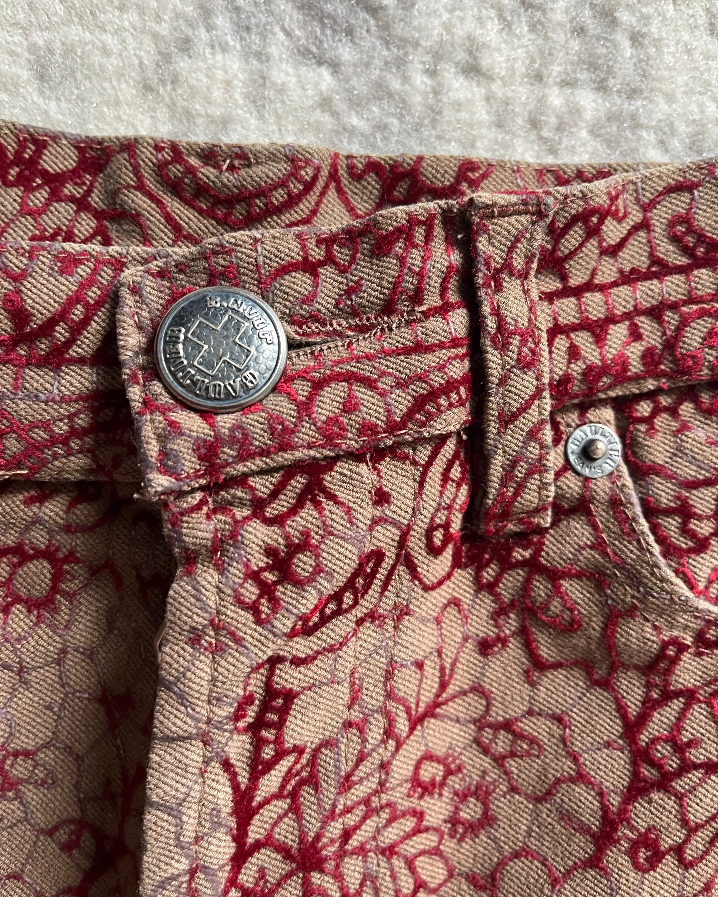 90s Jean Paul Gaultier Glamour Velvet Full Set