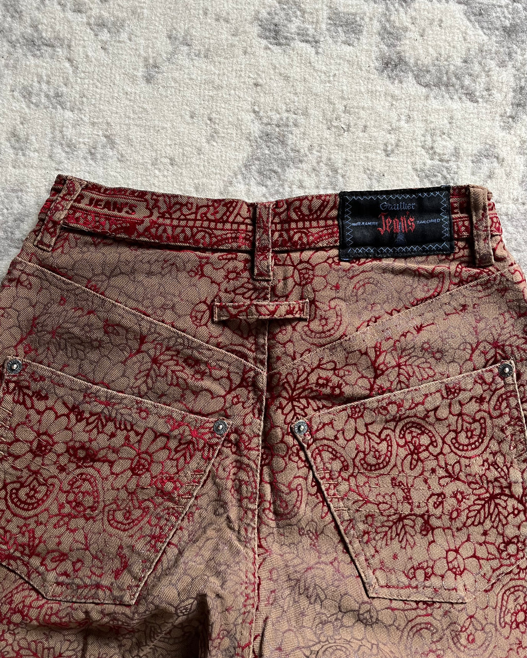90s Jean Paul Gaultier Glamour Velvet Full Set