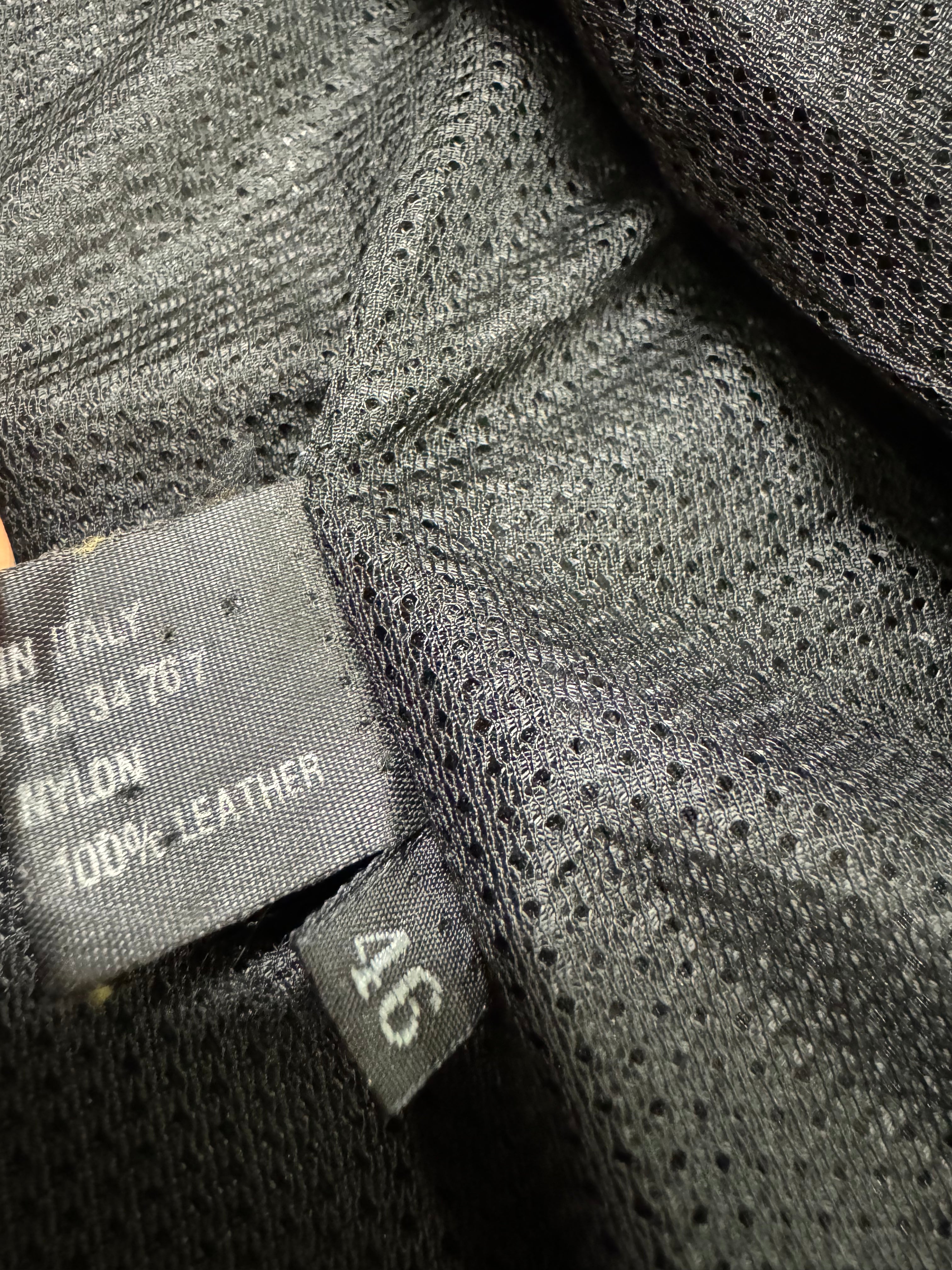 2000s Prada Black Hybrid Nylon & Leather Vest Jacket (S)