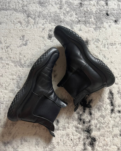 FW99 Prada Vibram 混合皮靴 (43eu/9,5us)