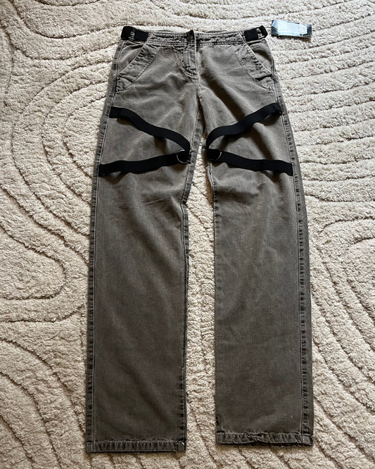 00s Dolce & Gabbana Bondage Pure Jeans (S)