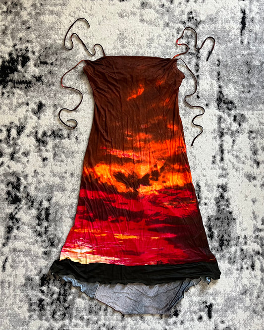 SS02 Roberto Cavalli Sunset Dress (M)