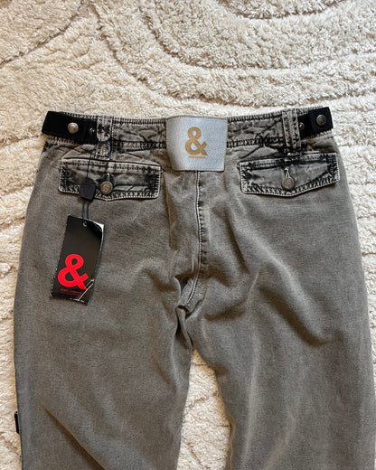 00s Dolce & Gabbana Bondage Pure Jeans (S)