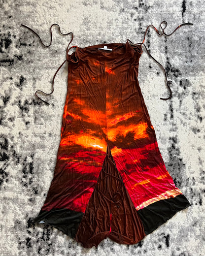 SS02 Roberto Cavalli Sunset Dress (M)