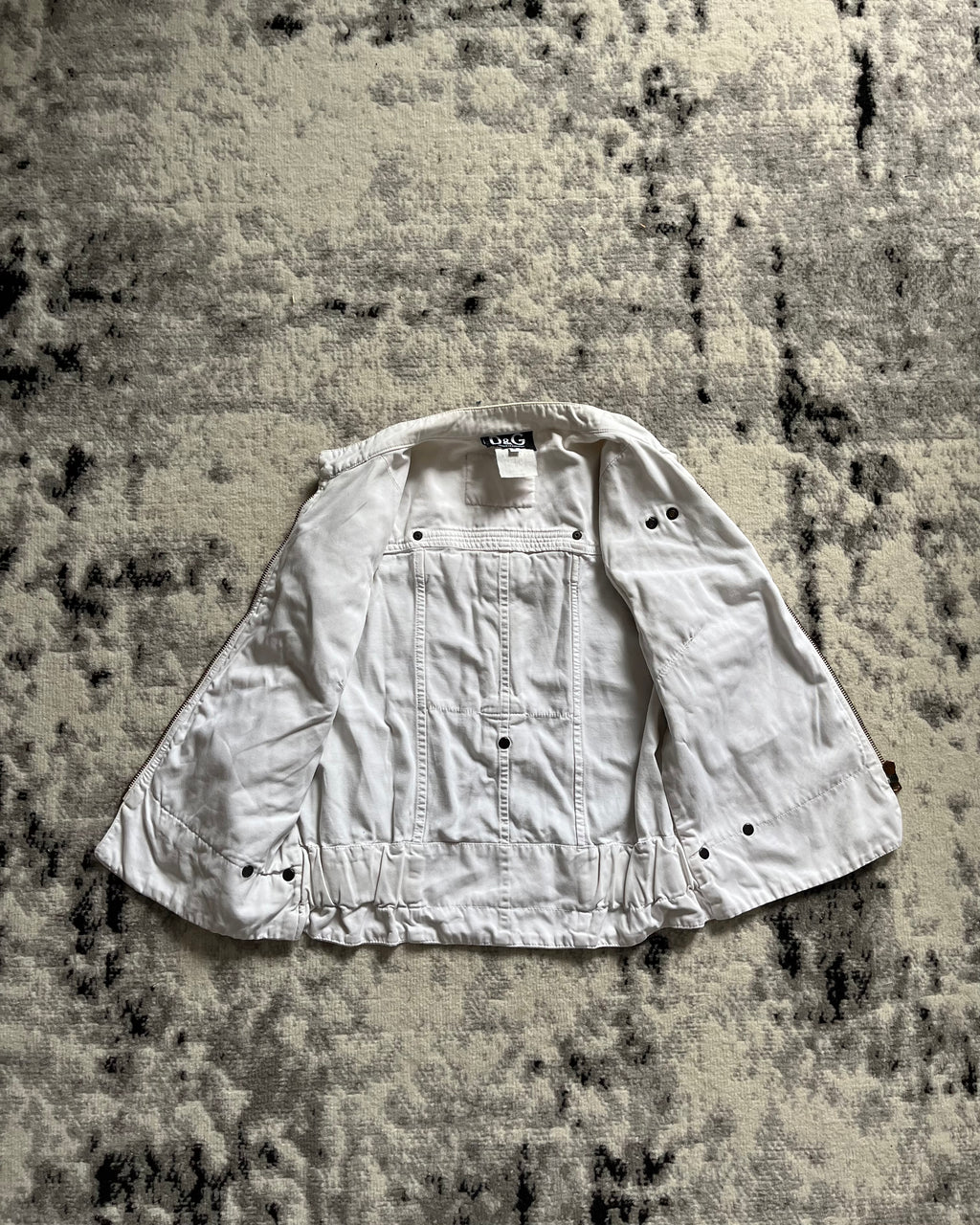 SS2003 Dolce & Gabbana Cargo Fisher White Jacket