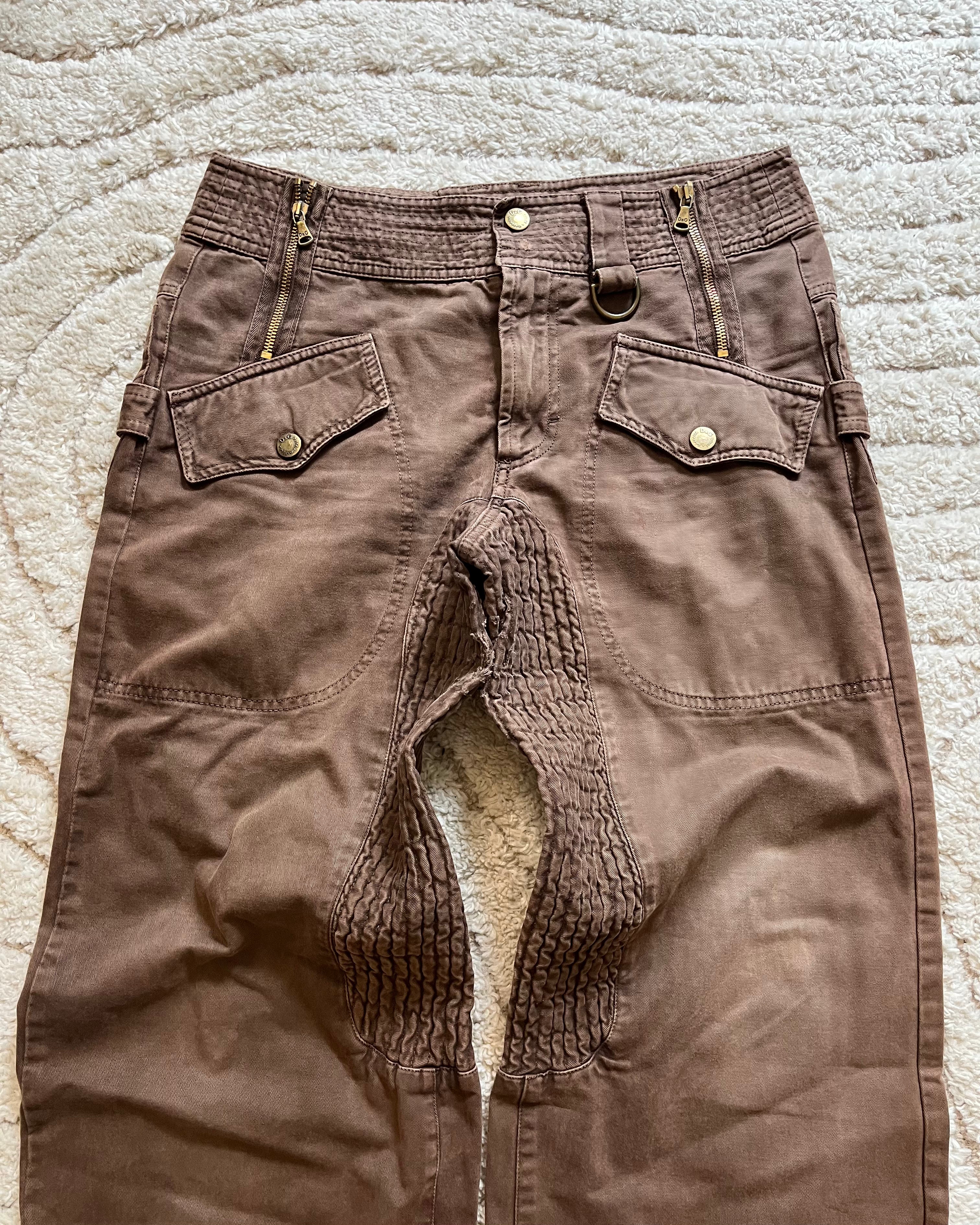 AW03 Dolce & Gabbana Backpacker Cargo Pants (M)