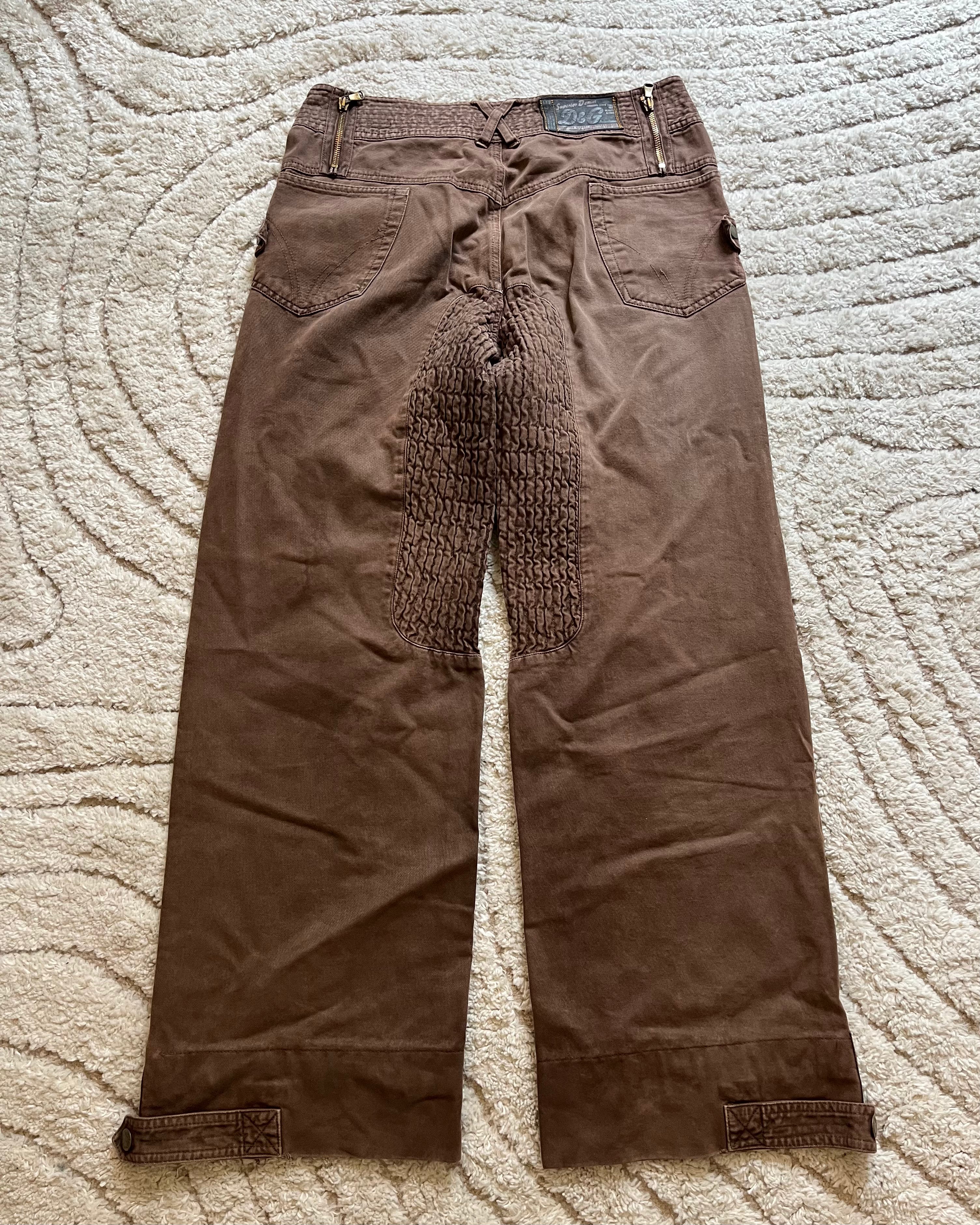 AW03 Dolce & Gabbana Backpacker Cargo Pants (M)