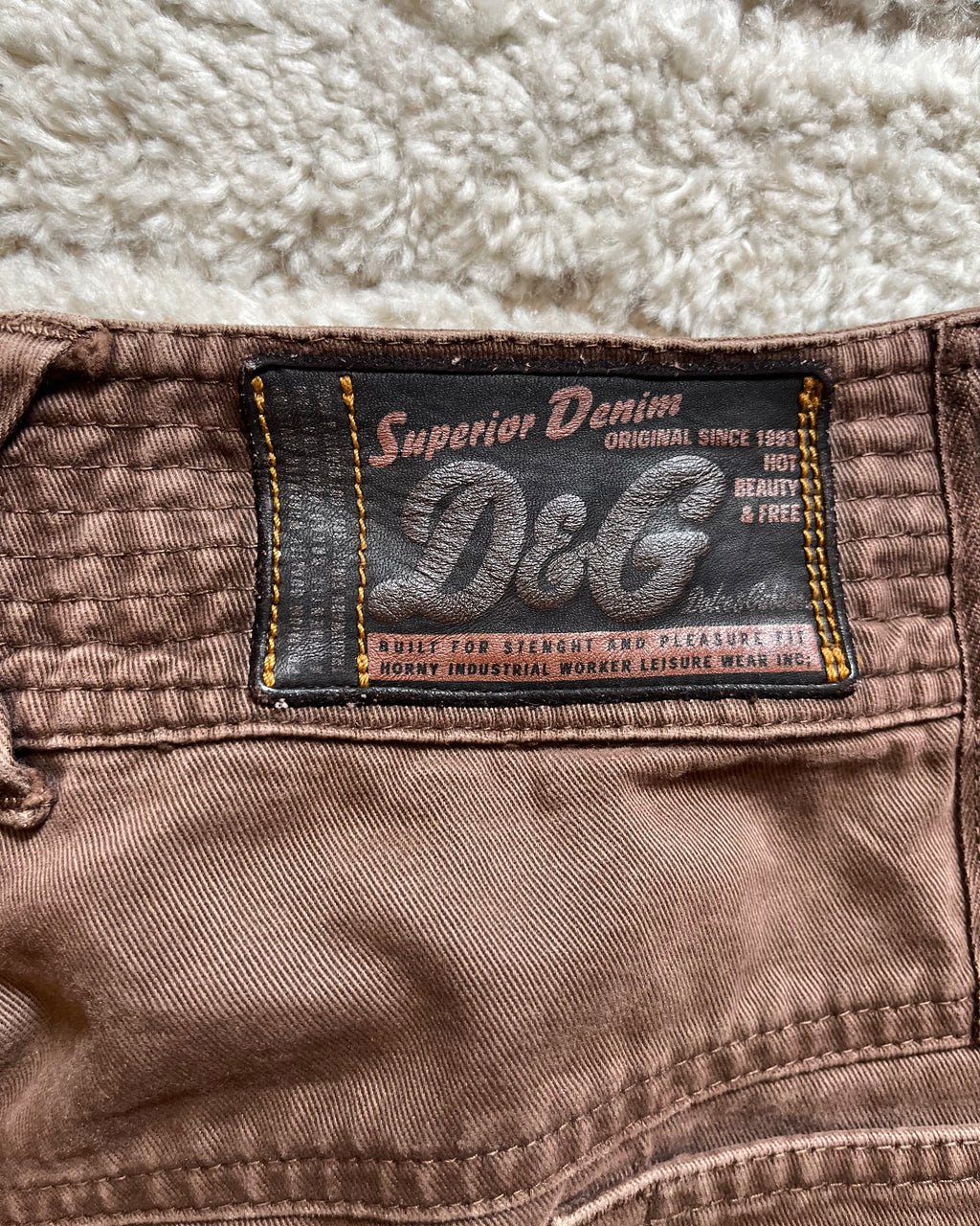 AW03 Dolce & Gabbana Backpacker Cargo Pants (M)