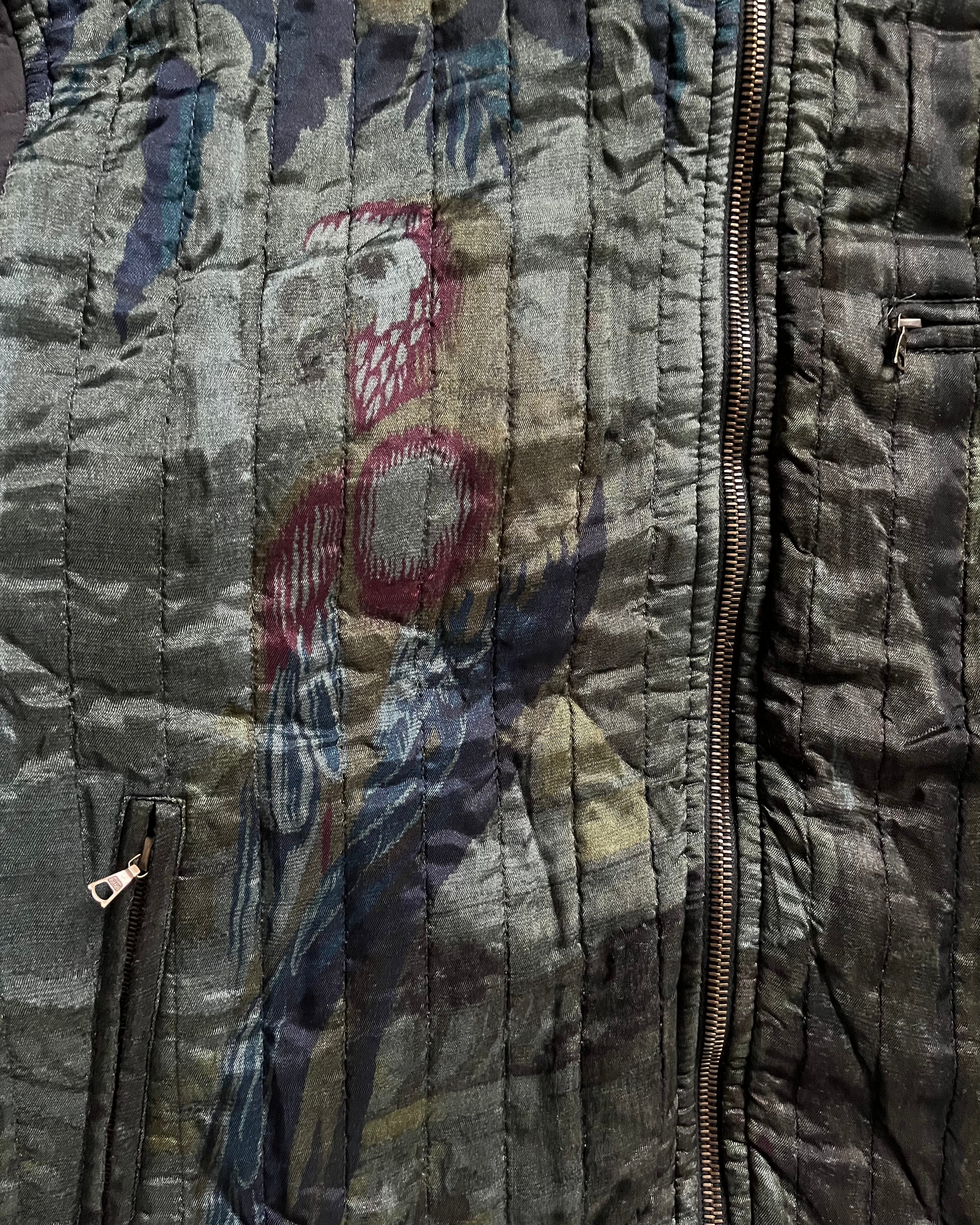 SS17 Dries Van Noten Parrot Reversible Bomber Jacket (L)