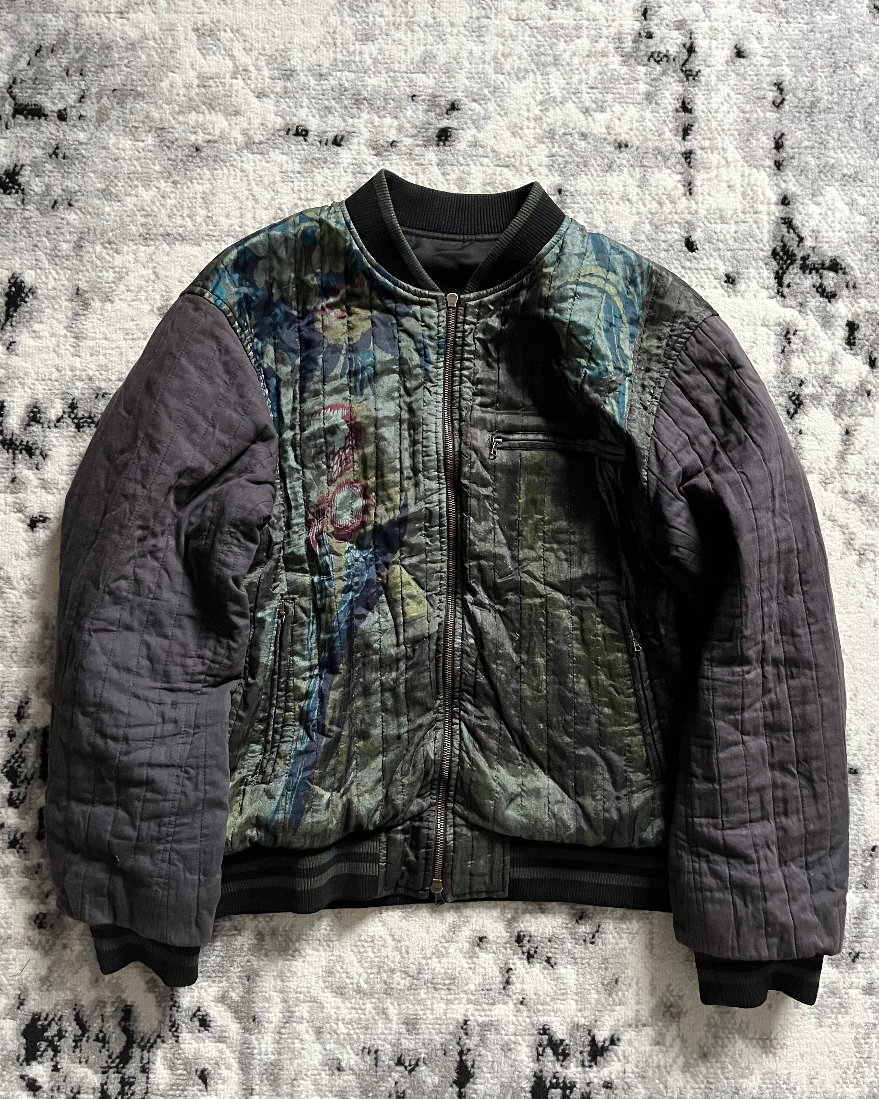 SS17 Dries Van Noten Parrot Reversible Bomber Jacket (L)
