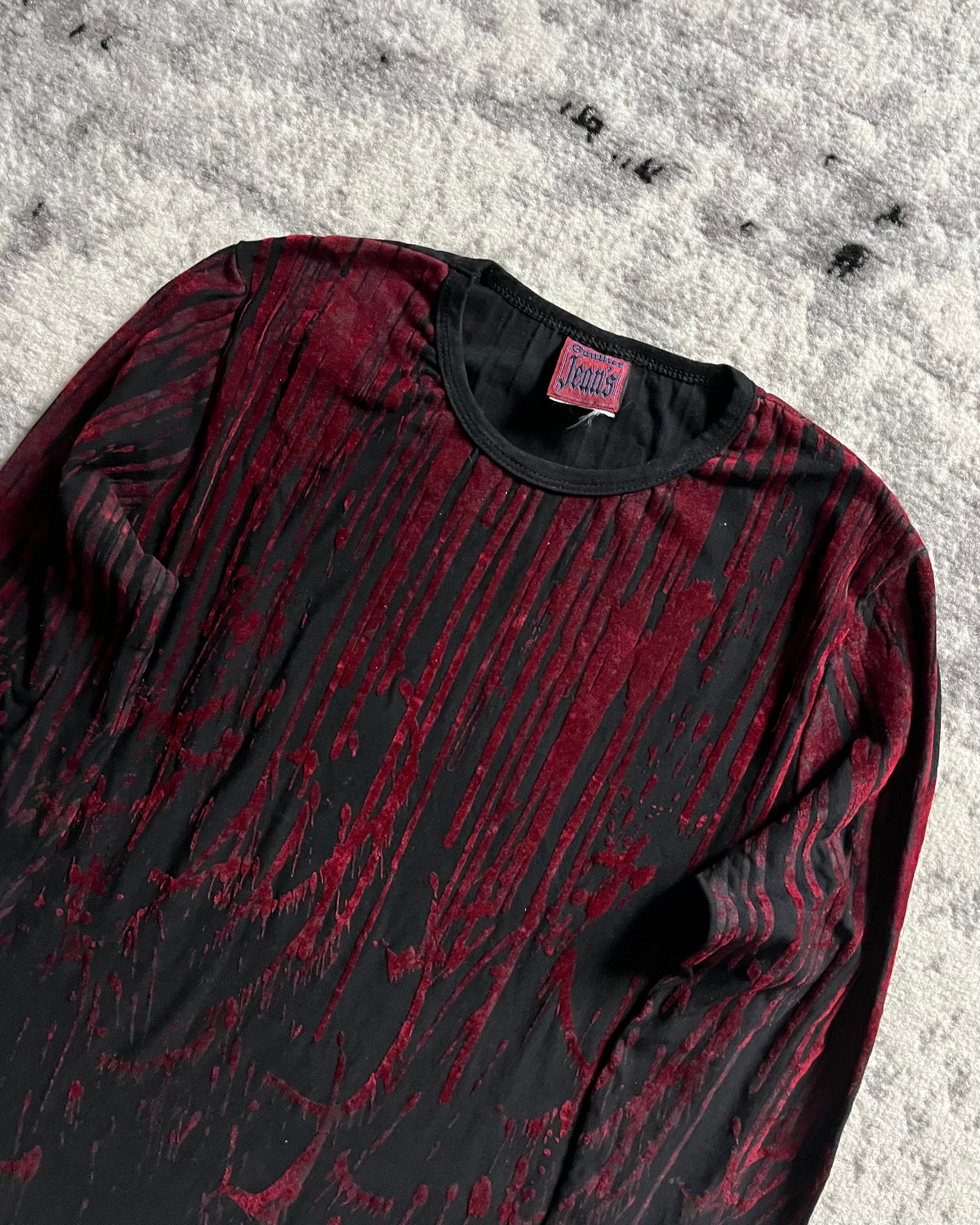 AW98 ジャンポール・ゴルチエ ブラッドドリップ長袖(S)