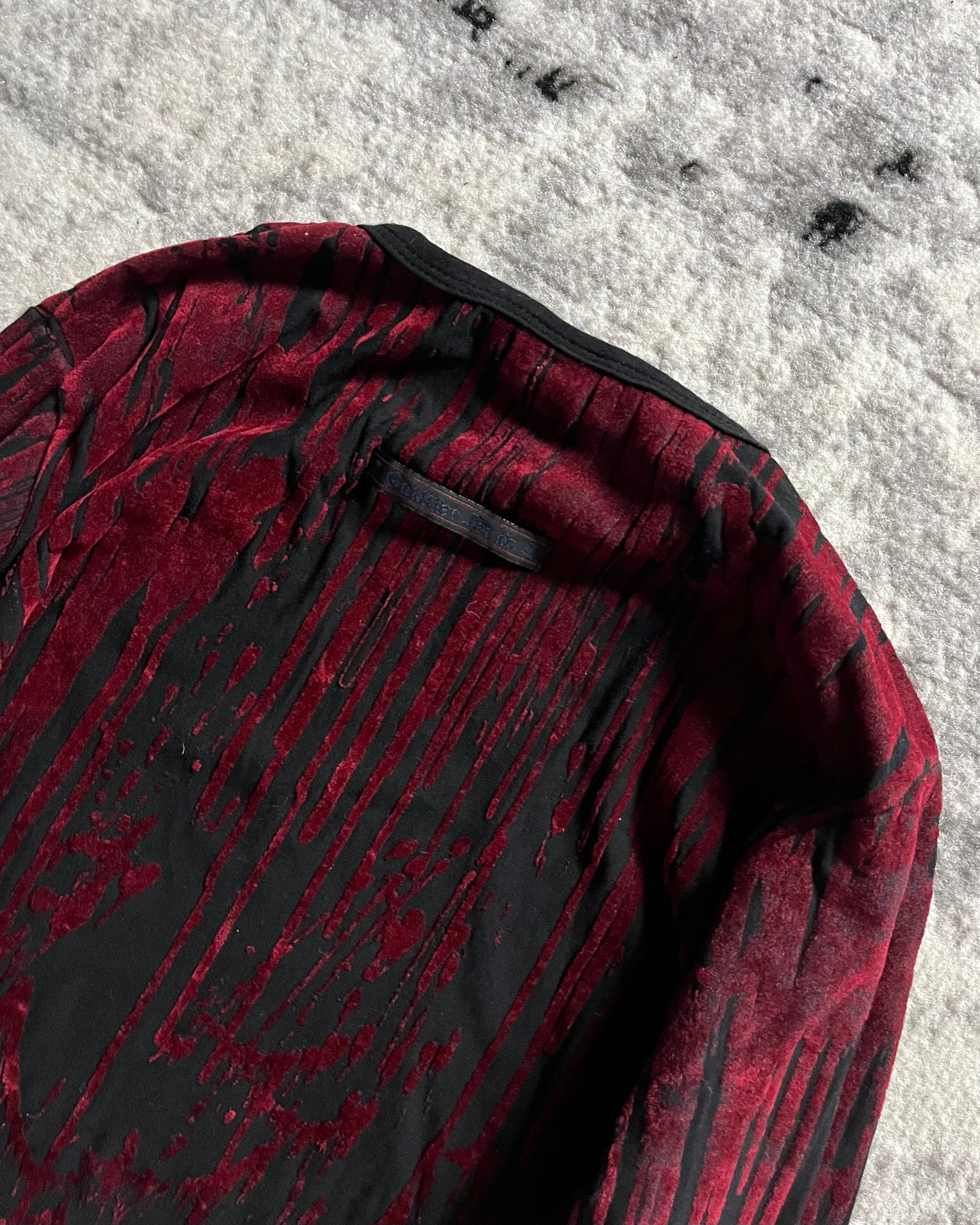 AW98 ジャンポール・ゴルチエ ブラッドドリップ長袖(S)