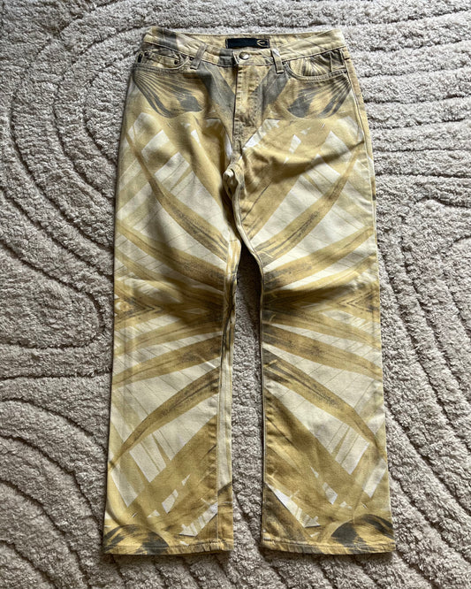 2000s Cavalli Enticing Natural Pants (XS)