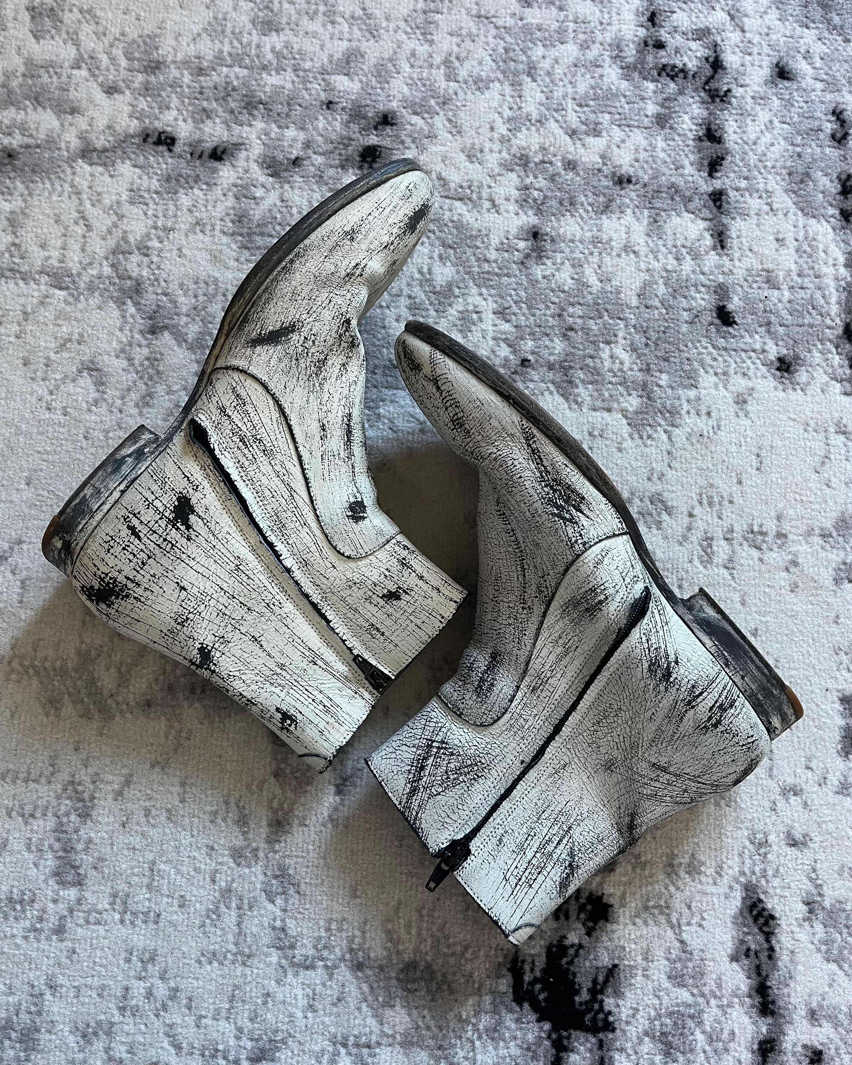 2012 Maison Margiela White HM Boots (44eu/10us)