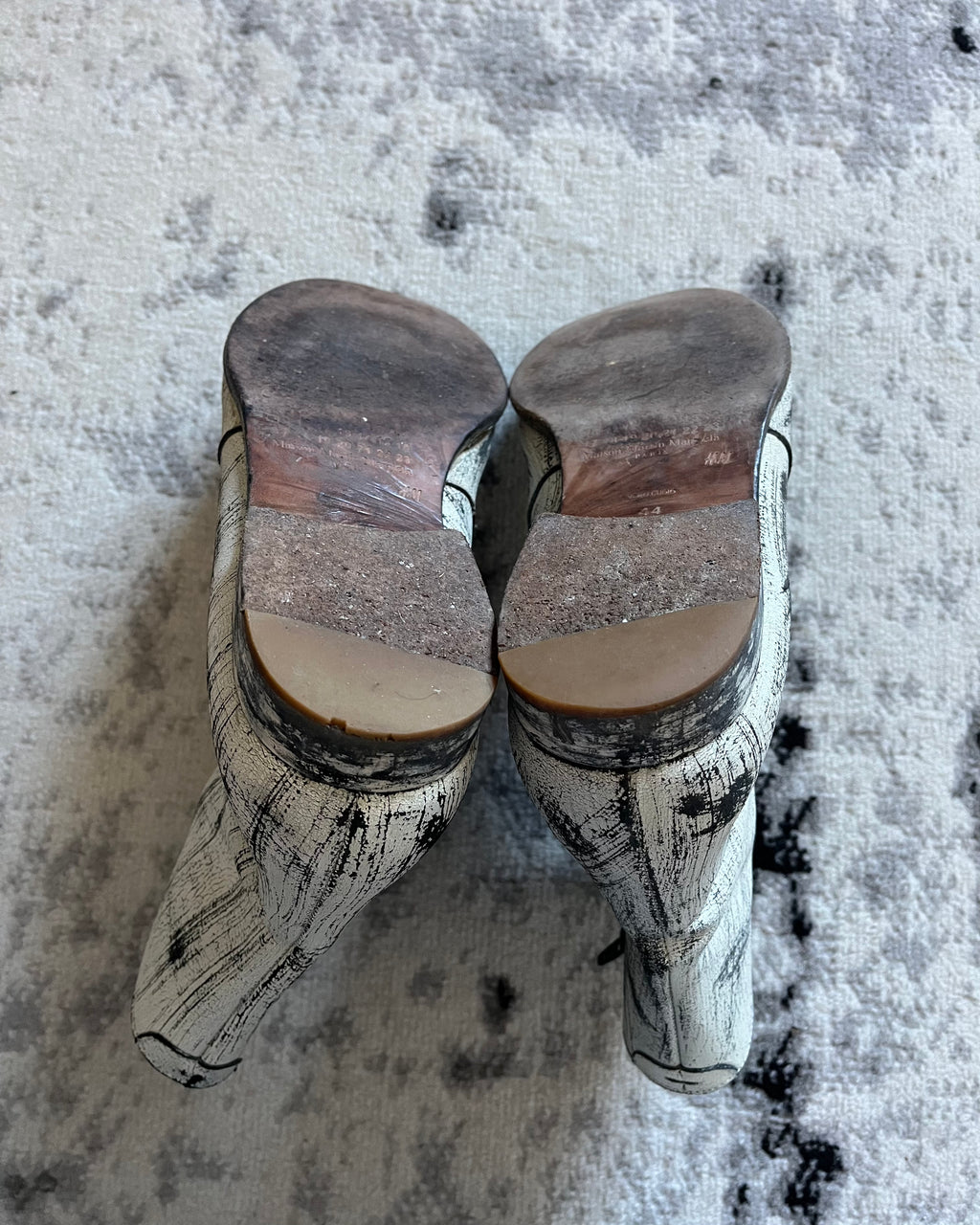 2012 Maison Margiela White HM Boots (44eu/10us)