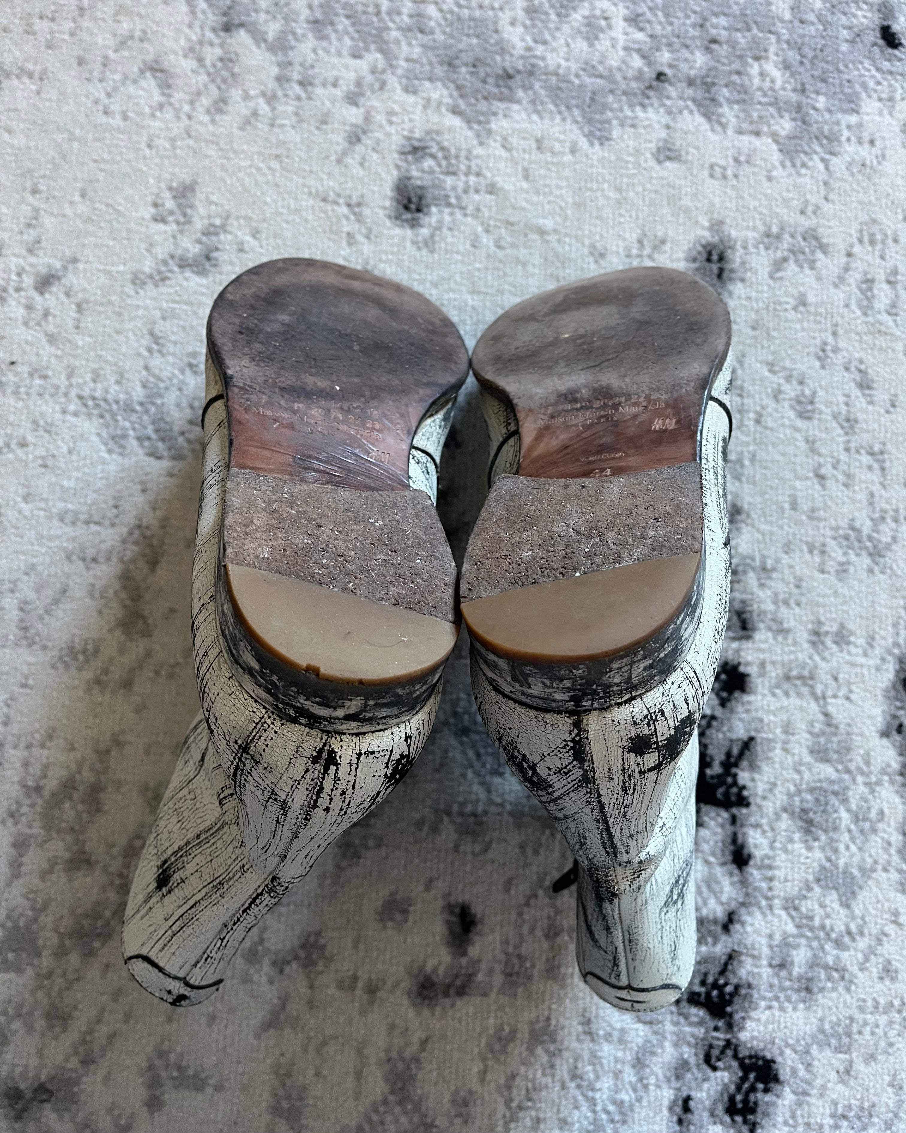 2012 Maison Margiela White HM Boots (44eu/10us)